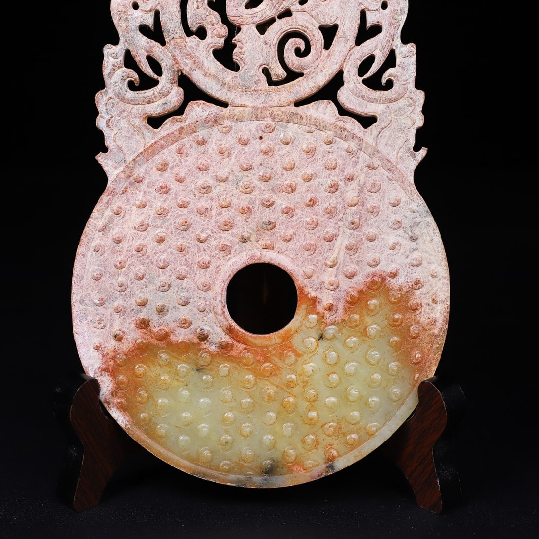 A Exquisite Hotan Jade Phoenix Pattern Jade Pendant - 8