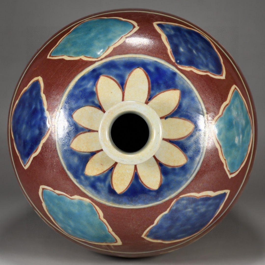 A Exquisite Wucai Phoenix Pattern Vase - 7