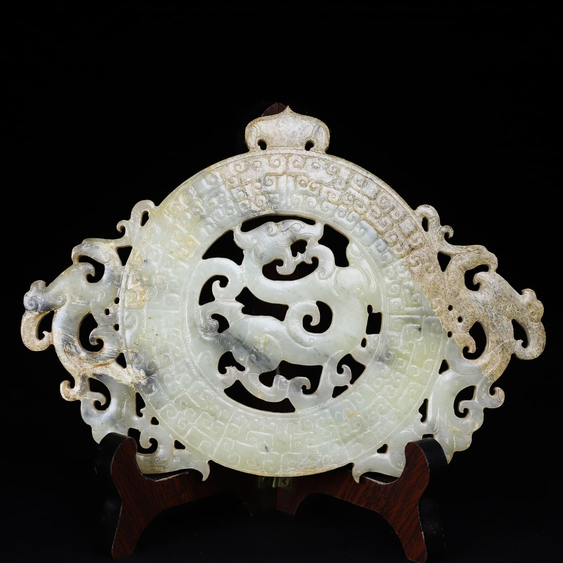 A Exquisite Hotan Jade Phoenix Jade Pendant (1 of 10)