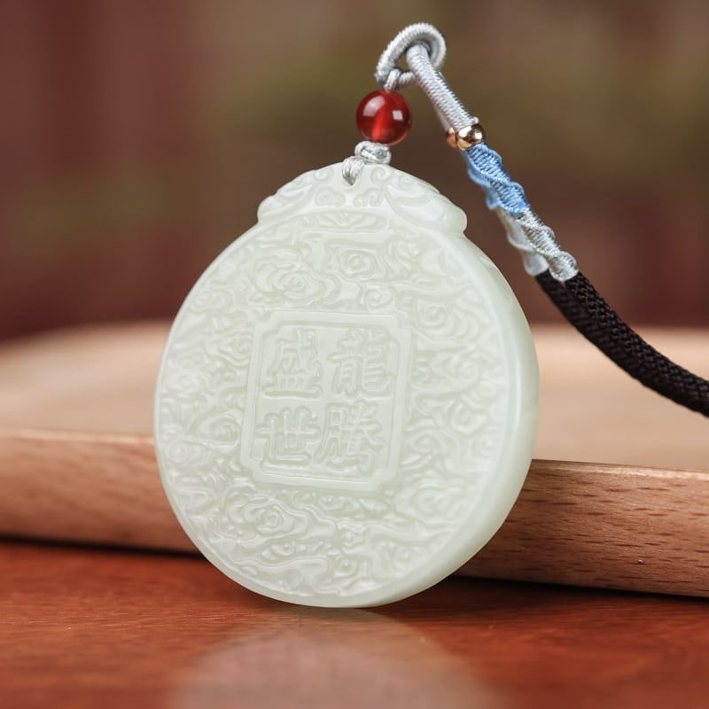 A Exquisite Hotan Jade Dragon - 5