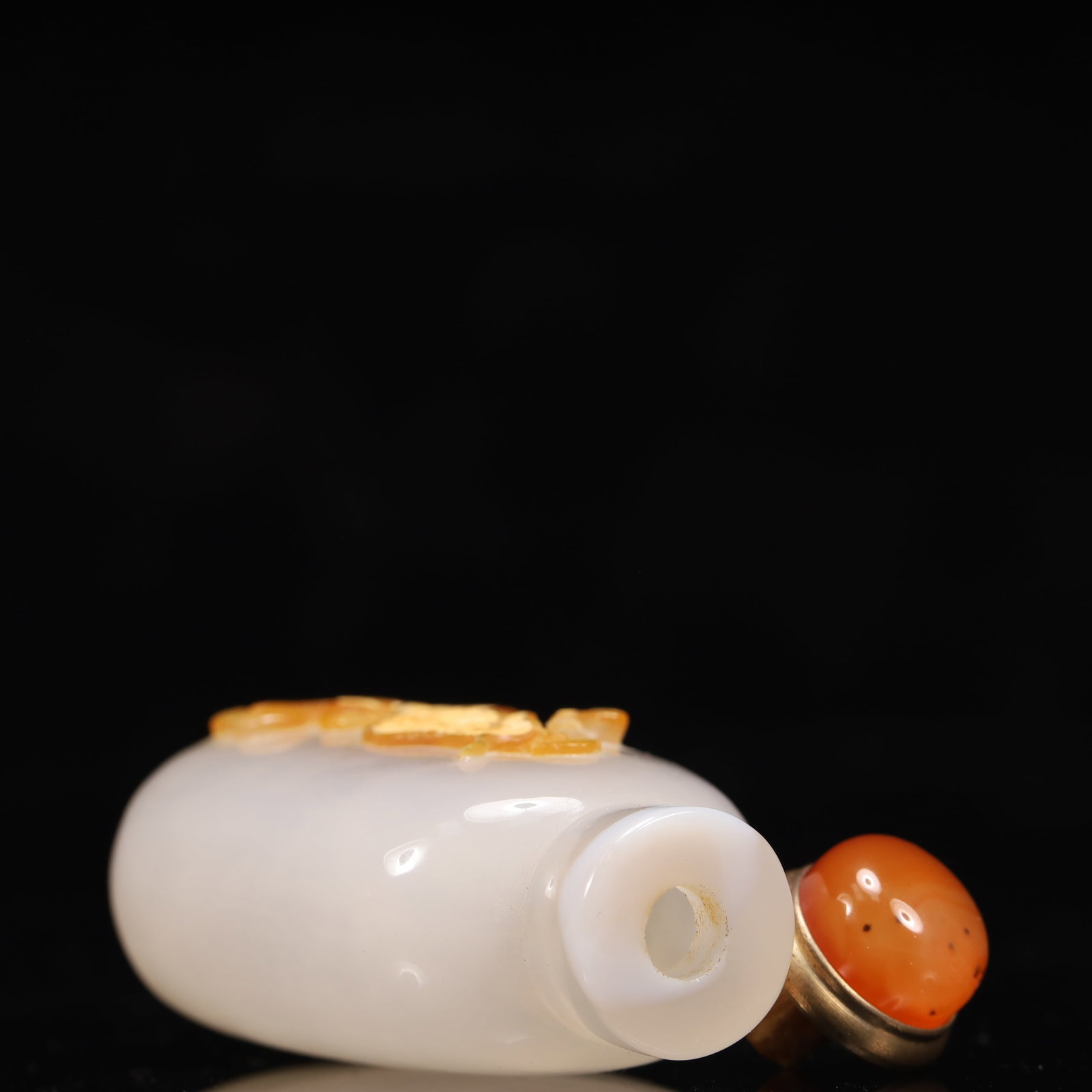 An Exquisite Agate Phoenix Pattern Snuff Bottle - 8