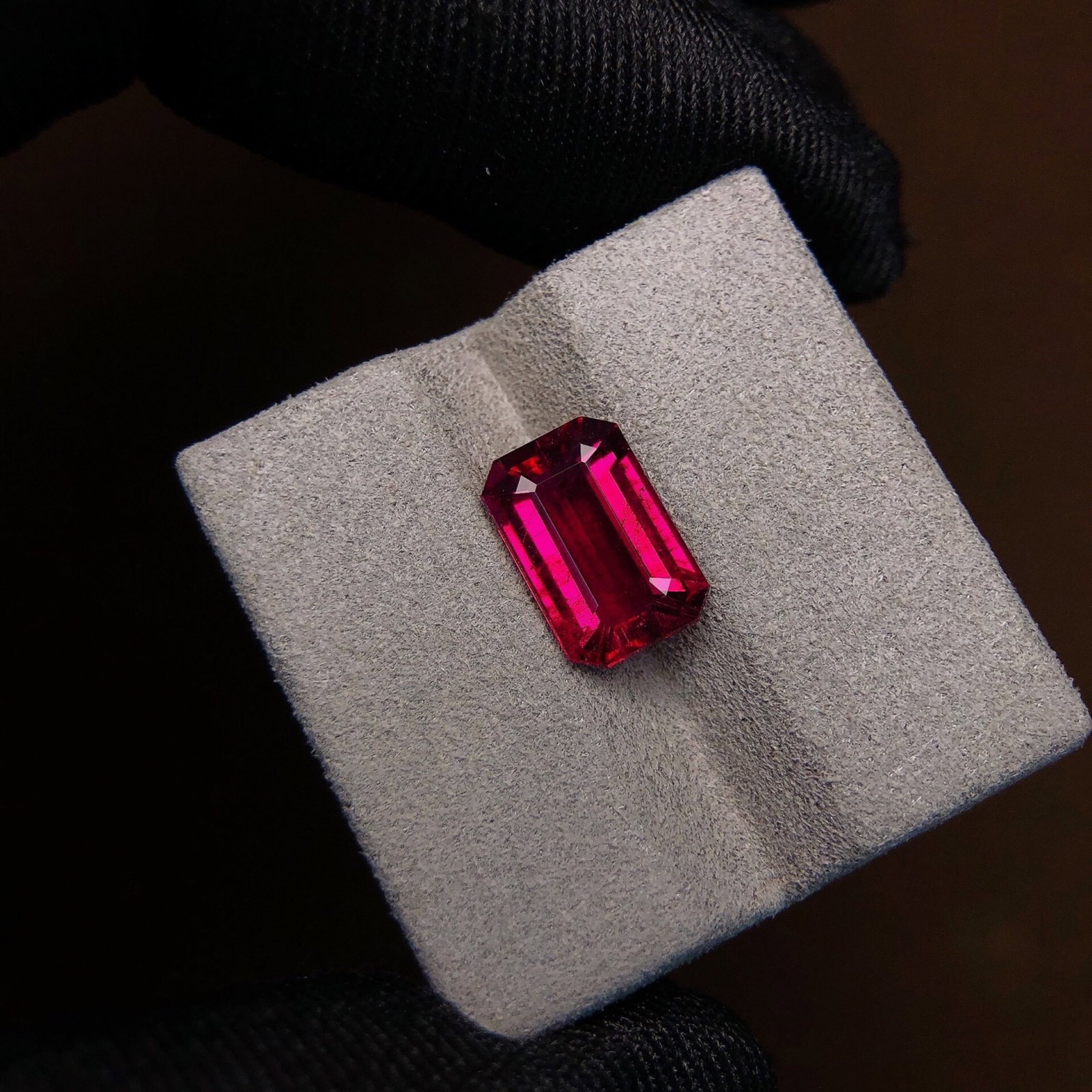 3.03Ctw Natural Tourmaline Loose: 3.03Ctw Natural Tourmaline Loose,Size:11.2mmx7.3mmx4.0mm 3.03Ctw天然碧玺裸石