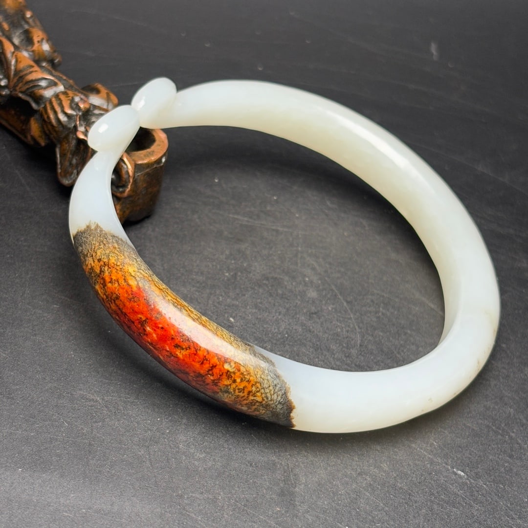 An Exquisite White Jade Bracelets - 3