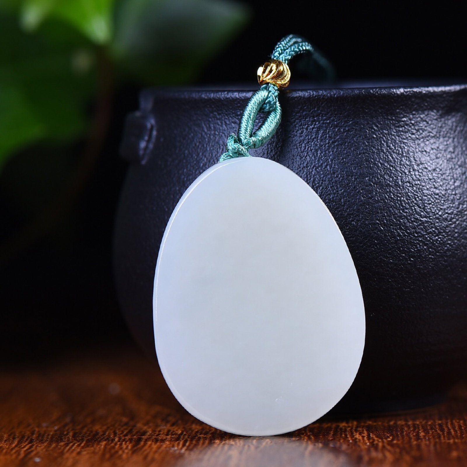 An Exquisite White Jade Mouse Pattern Pendant - 5