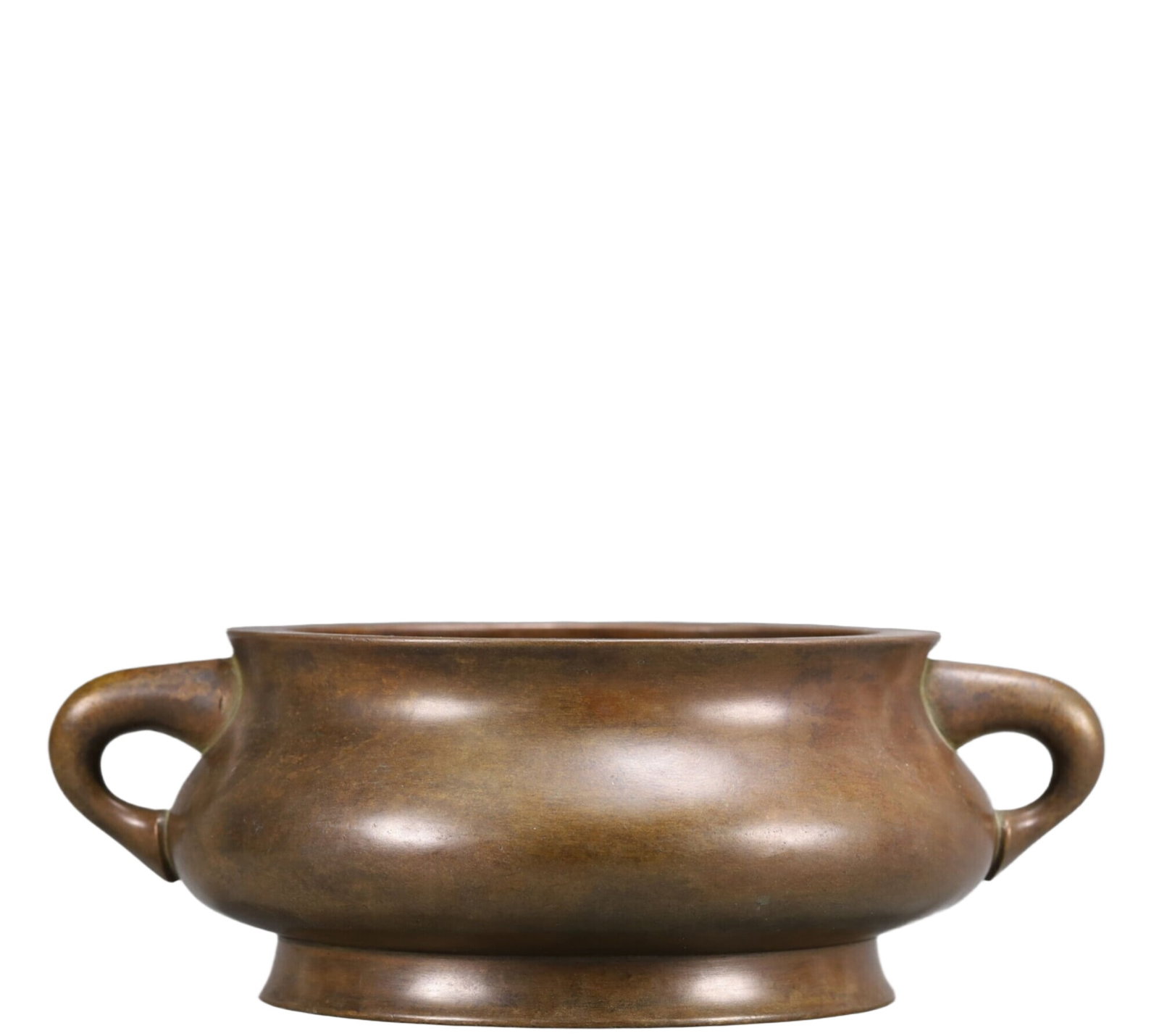 An Exquisite Bronze Double-Ears Censer (1 of 8)