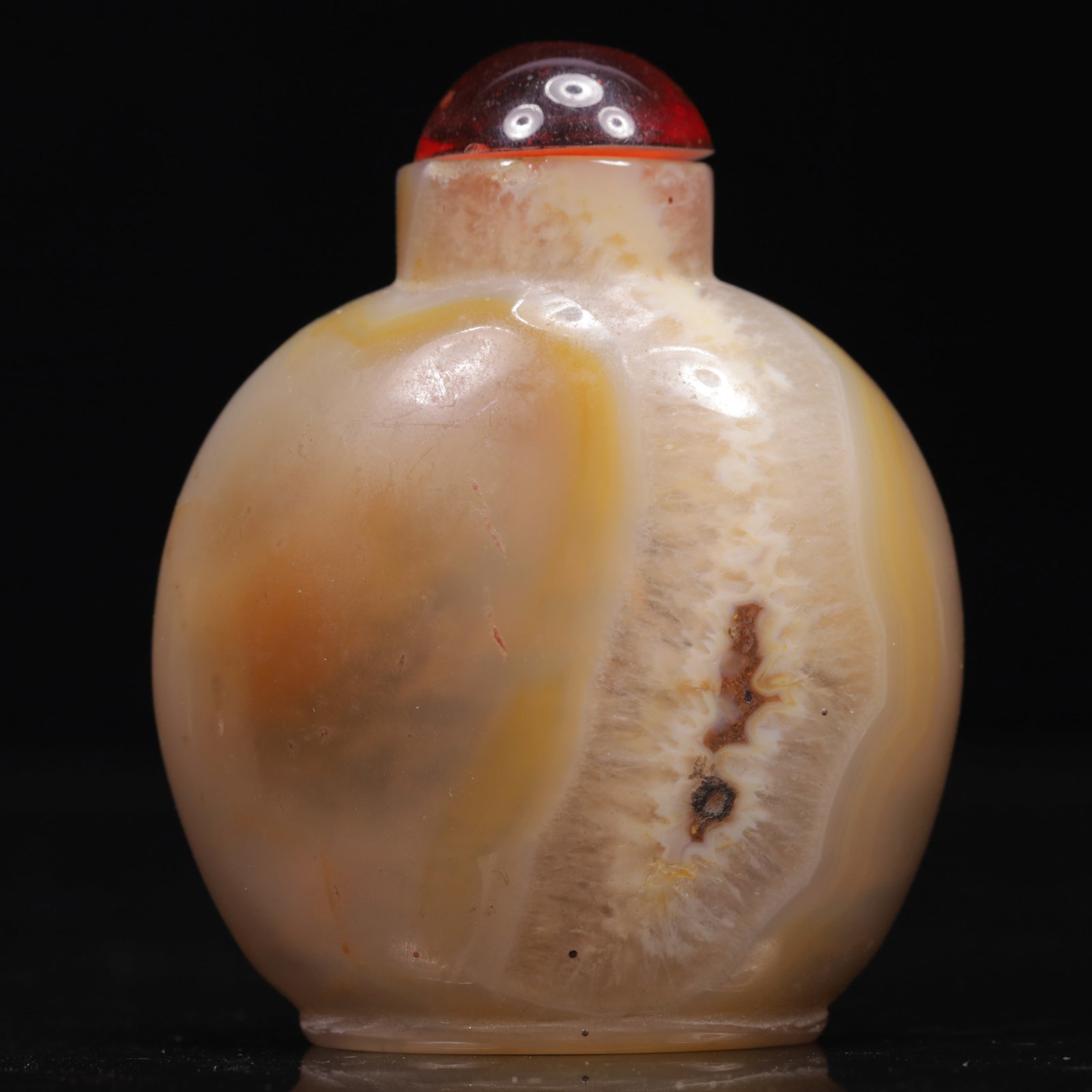 An Exquisite Agate Snuff Bottle - 4