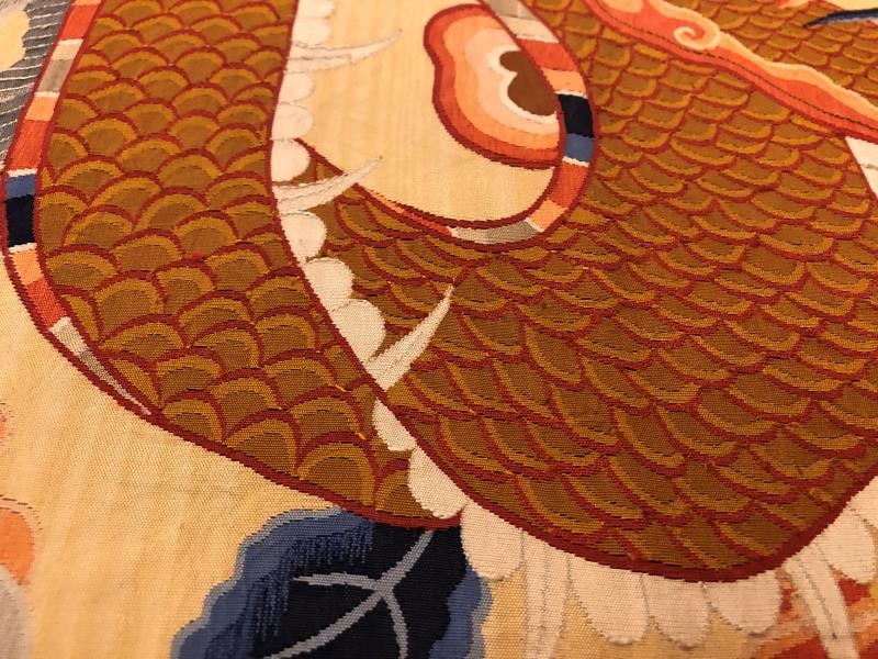 An exquisite kesi dragon pattern - 5