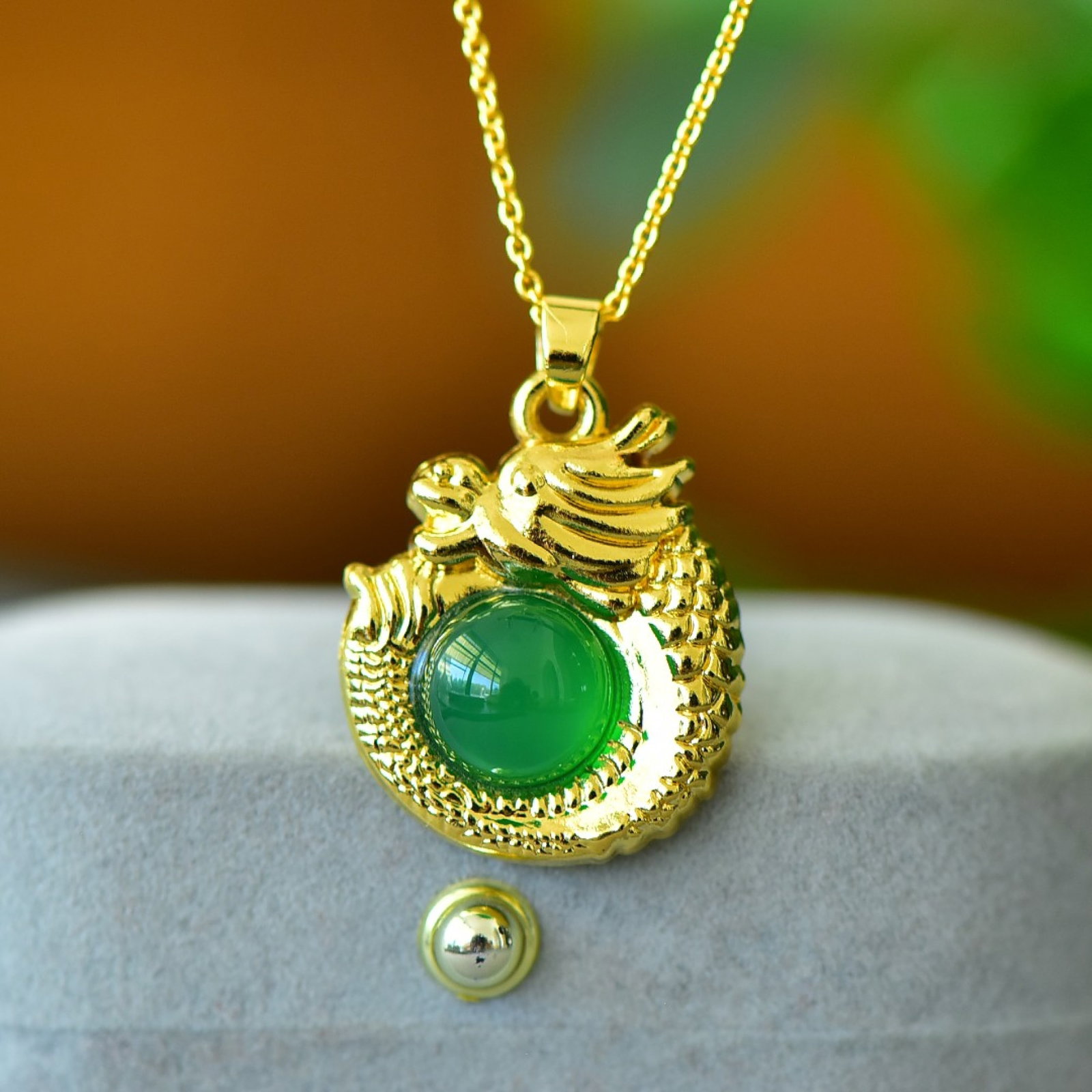 An Exquisite Dragon Pattern Pendant - 2