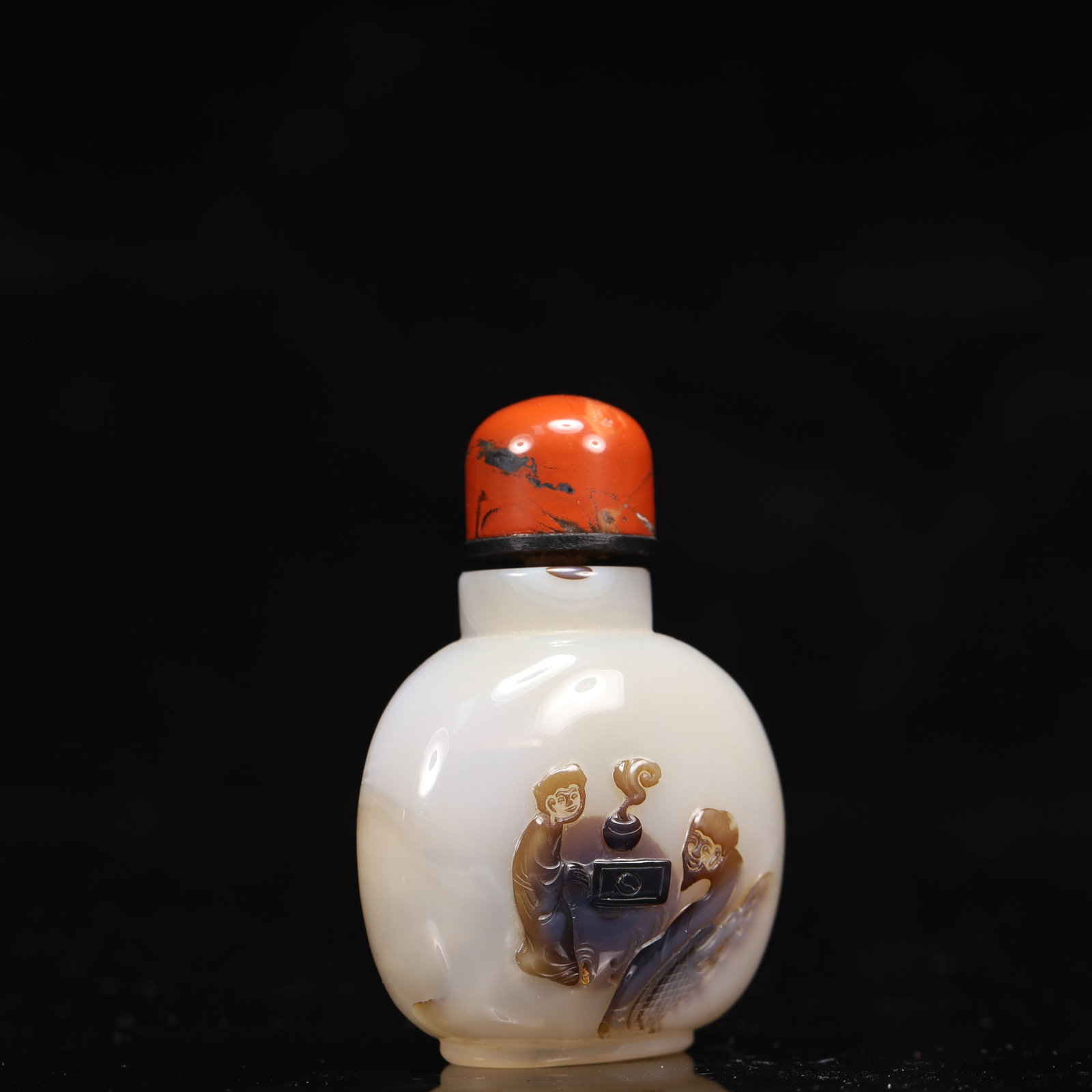 An Exquisite Agate Figure Pattern Snuff Bottle,???? - 3