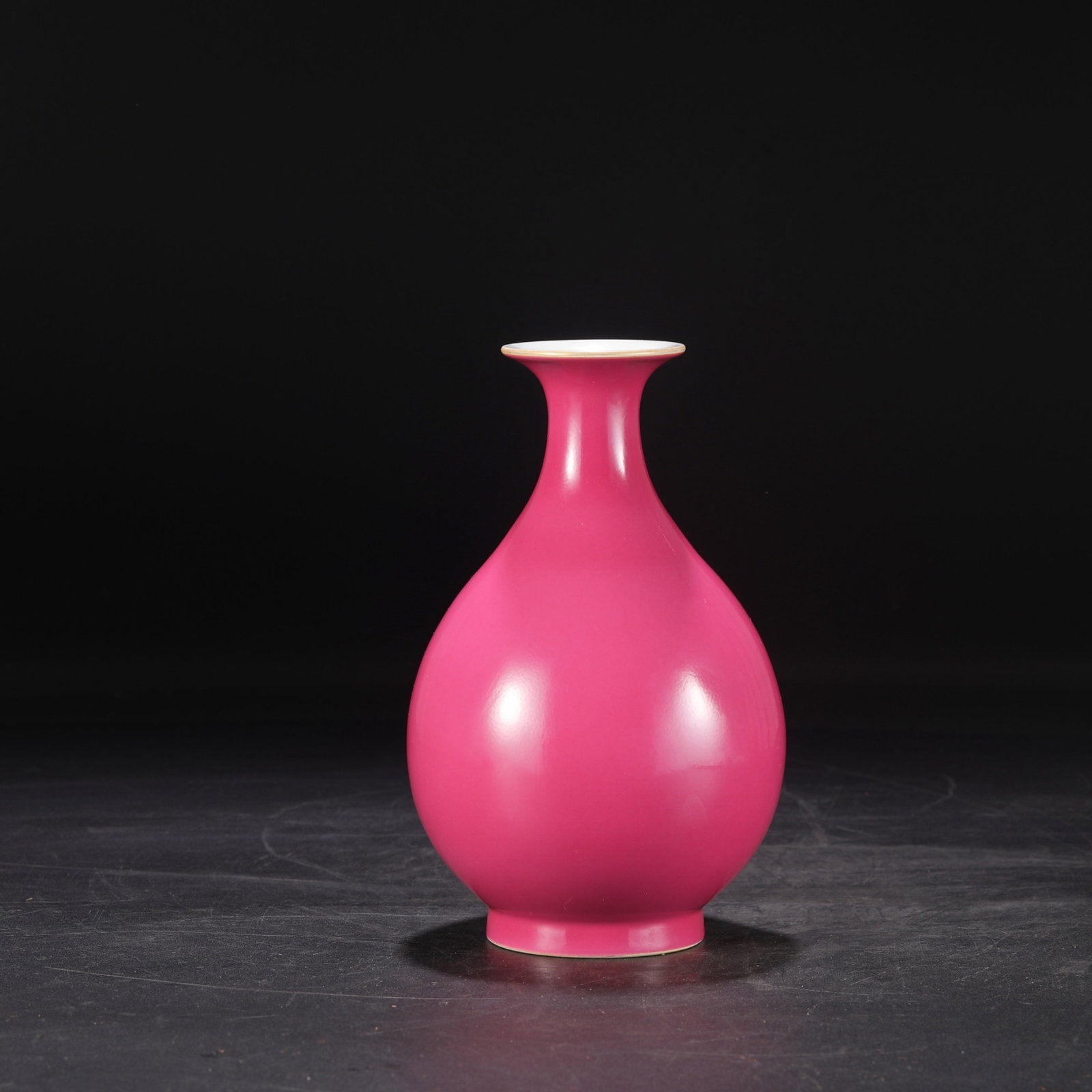 An Exquisite Ruby Red-Glazed Vase - 2