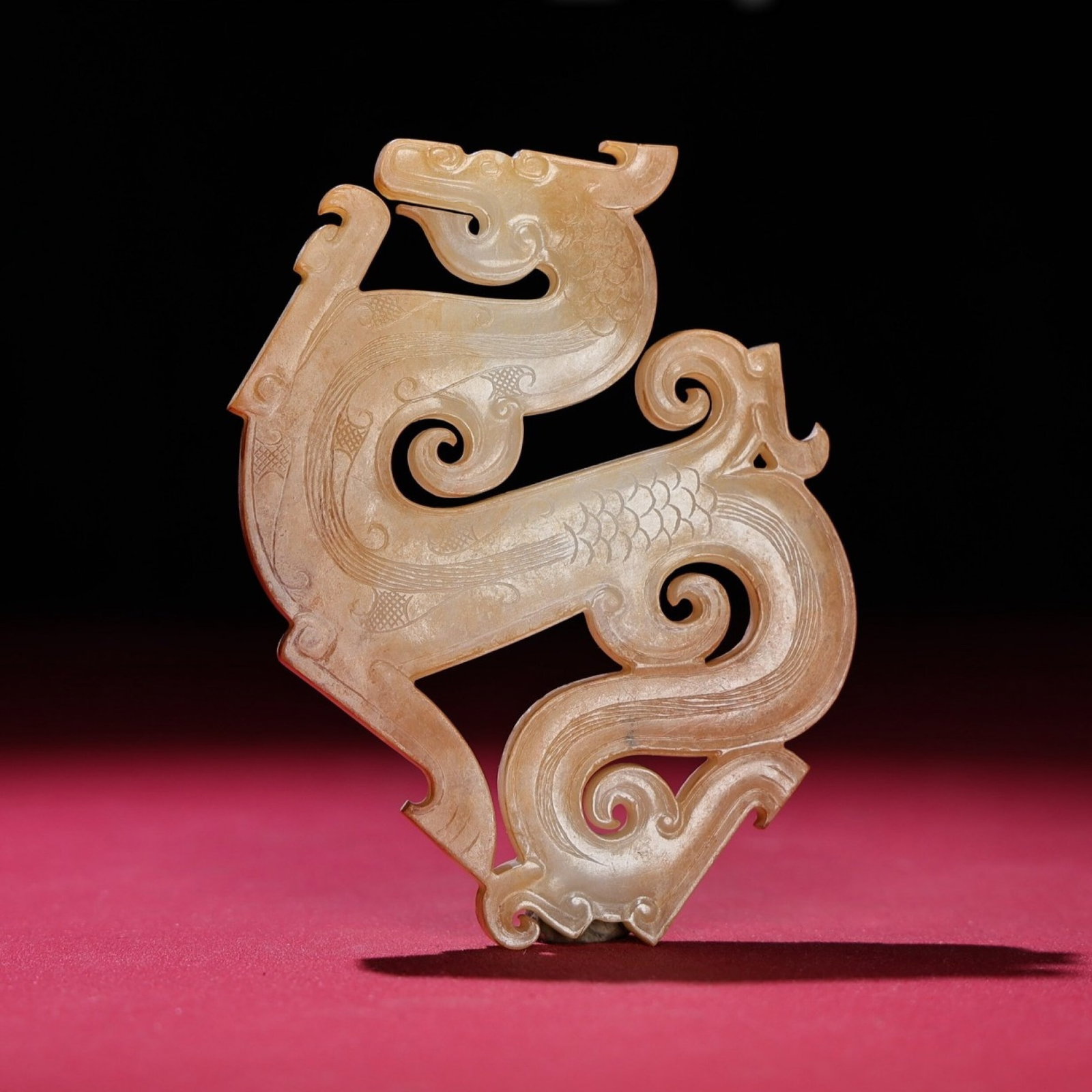 White Jade Dragon Pendant (1 of 9)