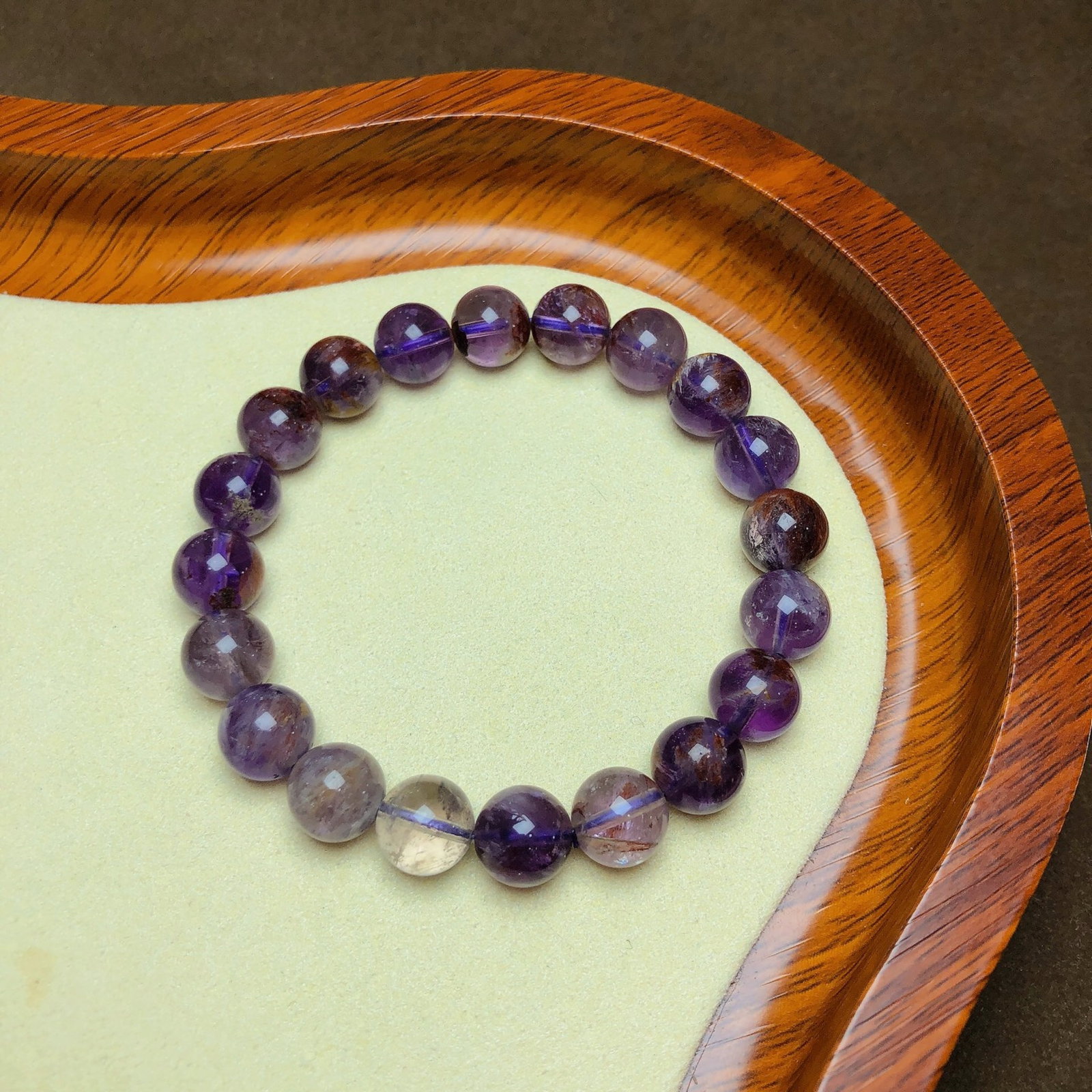 An Exquisite Crystal Bracelets: An Exquisite Crystal Bracelets,Size:0.4in,Weight:27.5g 水晶手串