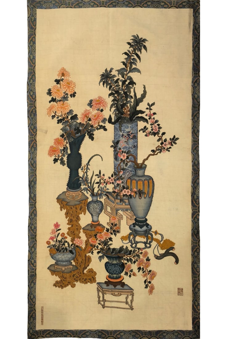 A Precious Flower Pattern Kesi (1 of 6)