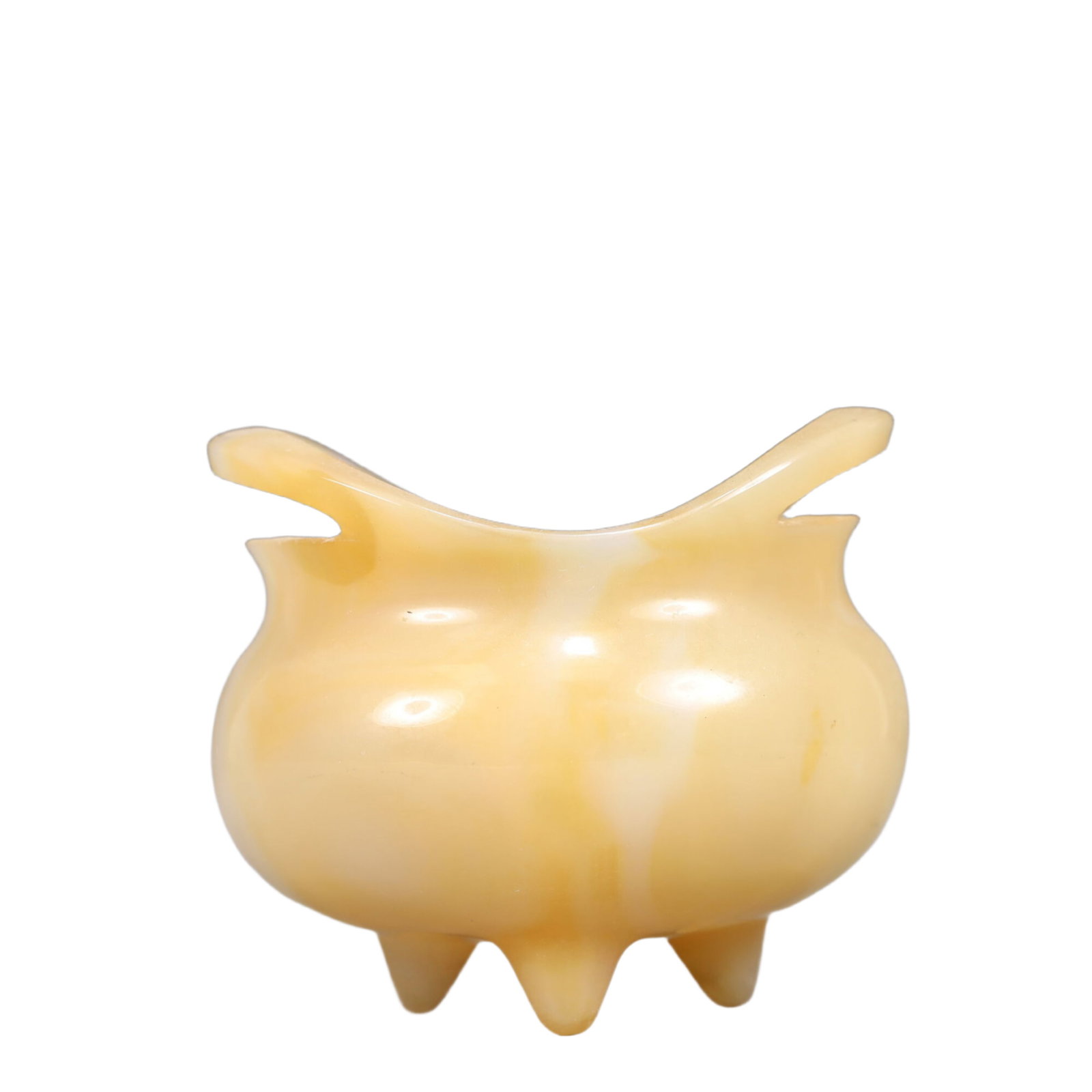An Exquisite Agate Double-Ears and Tripod Censer (1 of 7)