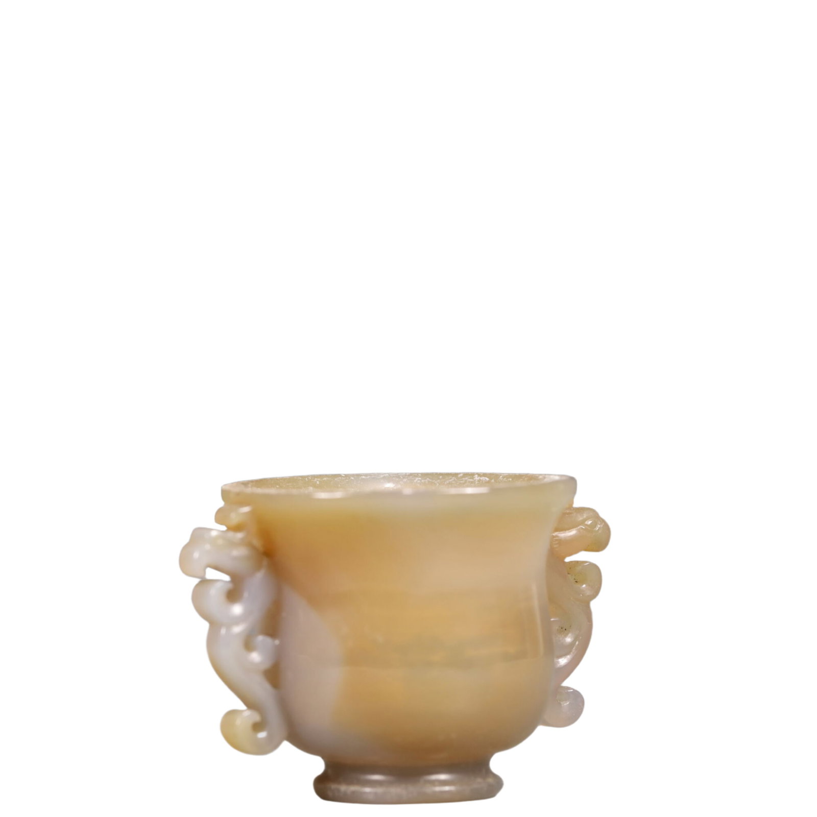 An Exquisite Agate Double-Ears Cup - 3