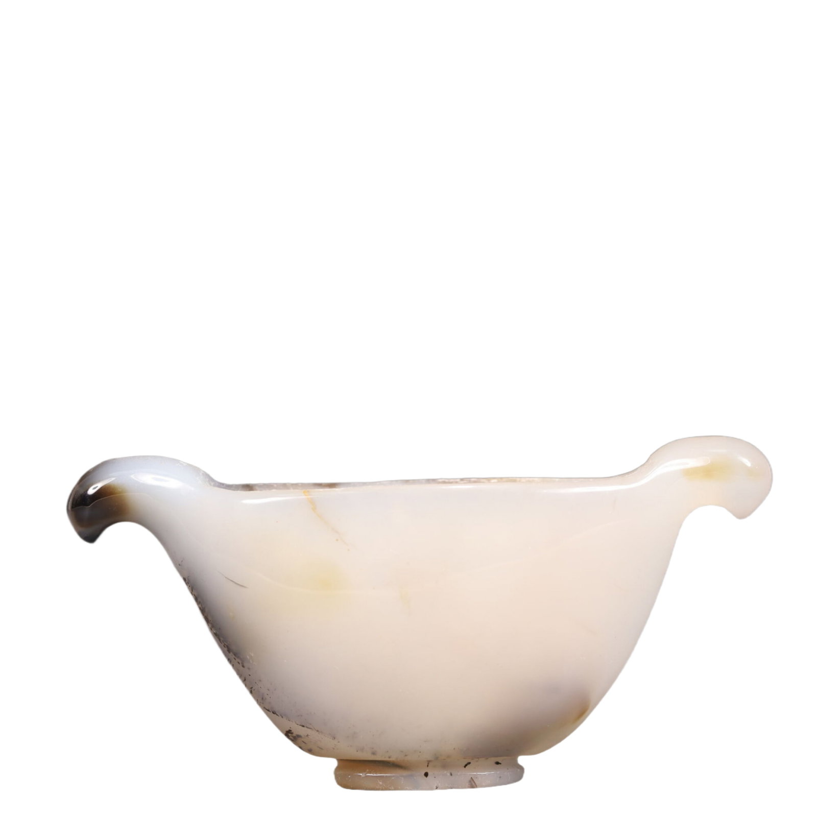 An Exquisite Agate Double-Ears Censer - 4