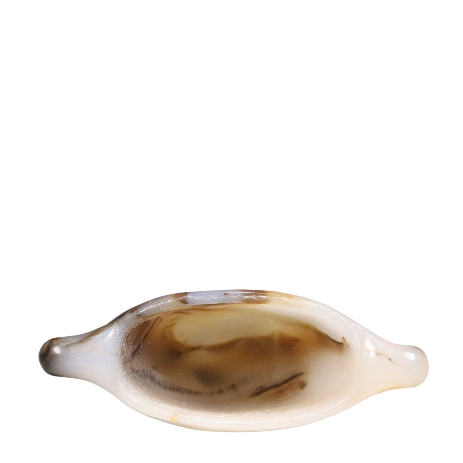 An Exquisite Agate Double-Ears Censer - 5