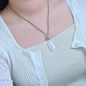 An Exquisite Jadeite Pendant