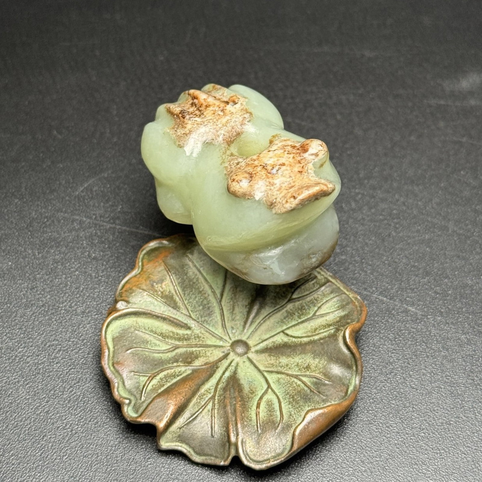 An Exquisite White Jade Frog Pendant (1 of 7)