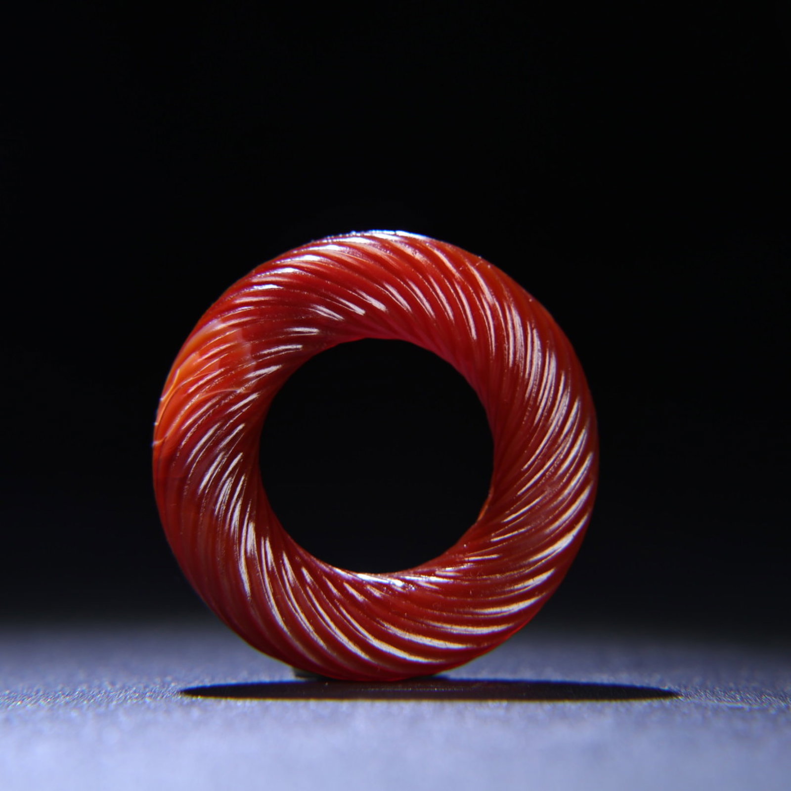 An Exquisite Agate Ring - 3