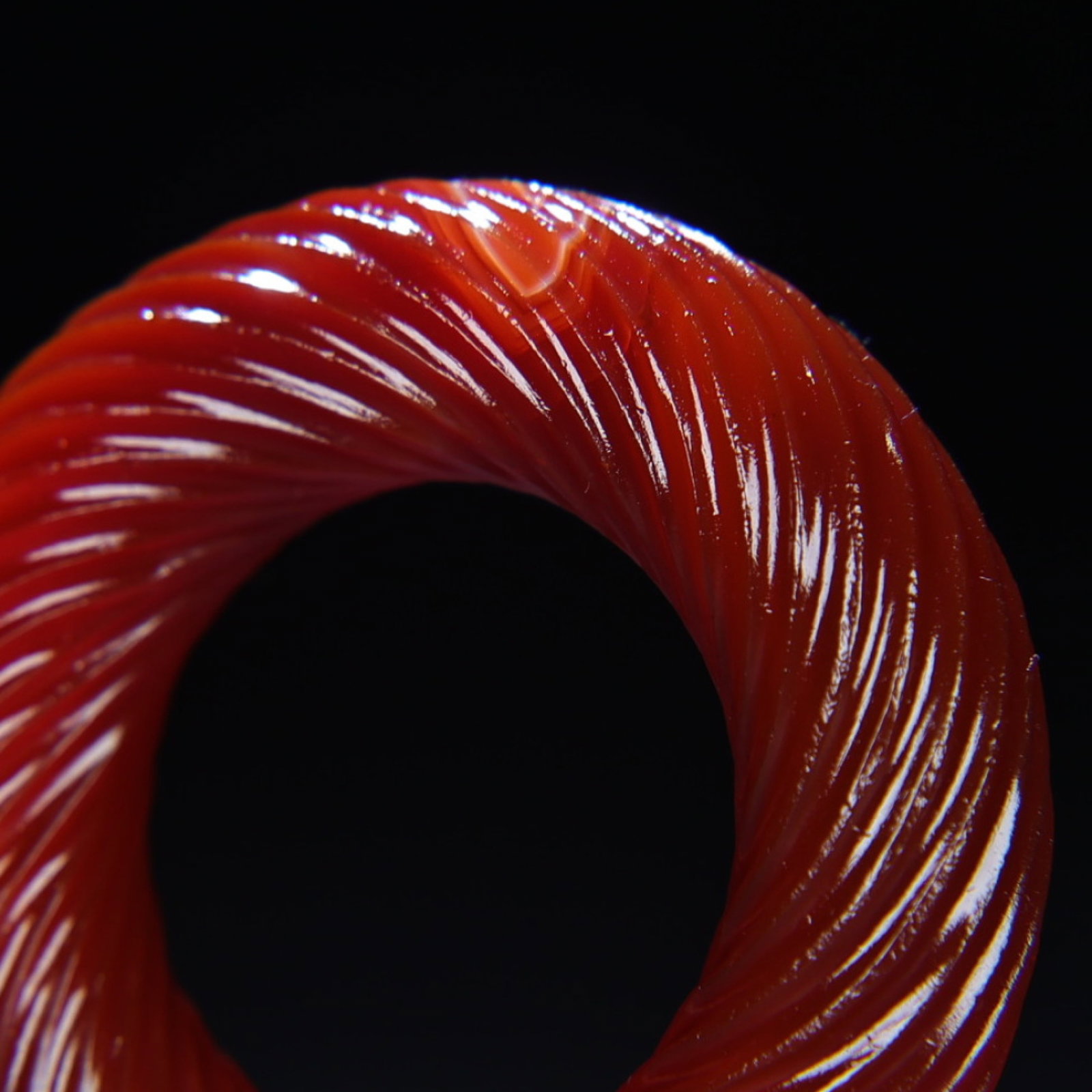 An Exquisite Agate Ring - 6