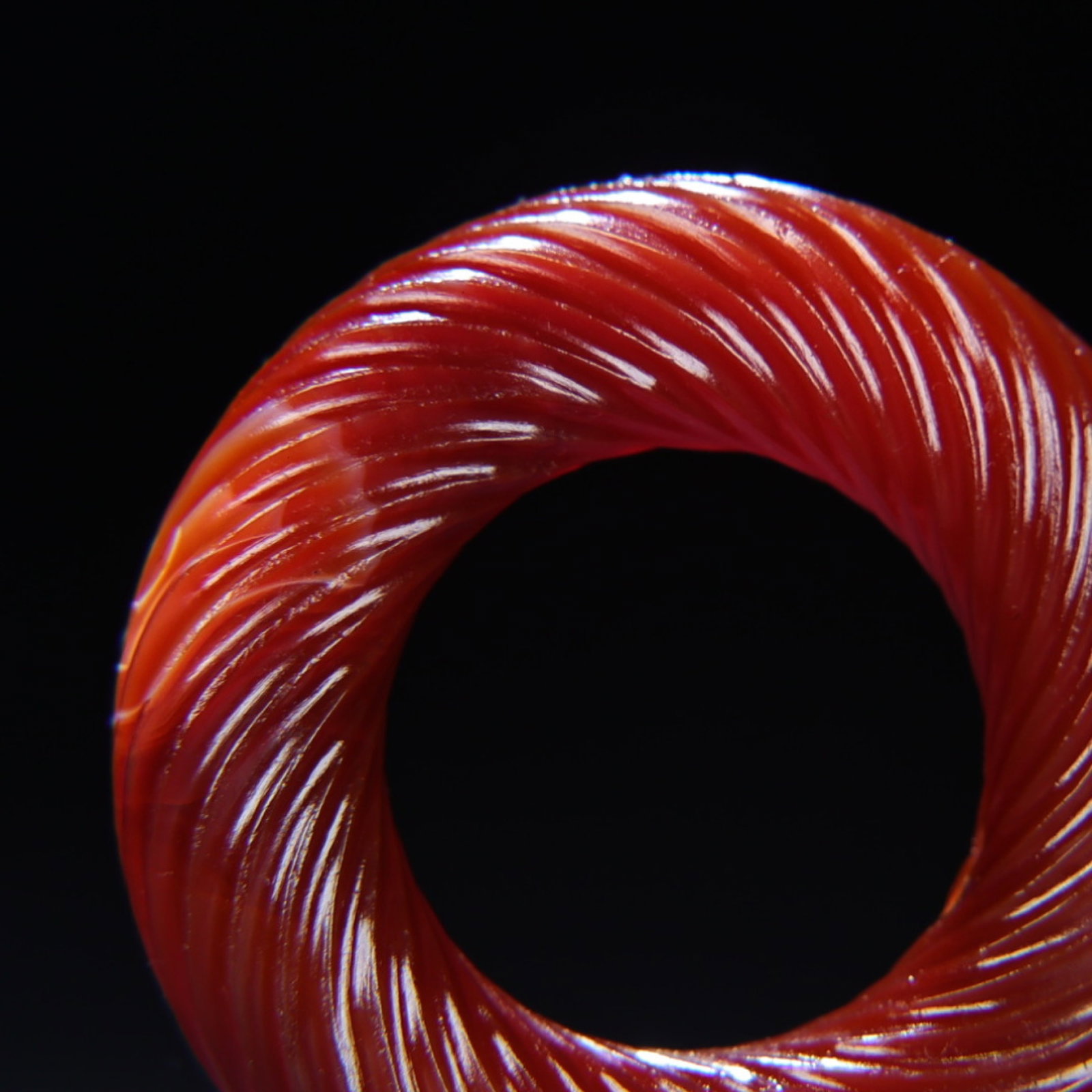 An Exquisite Agate Ring - 8