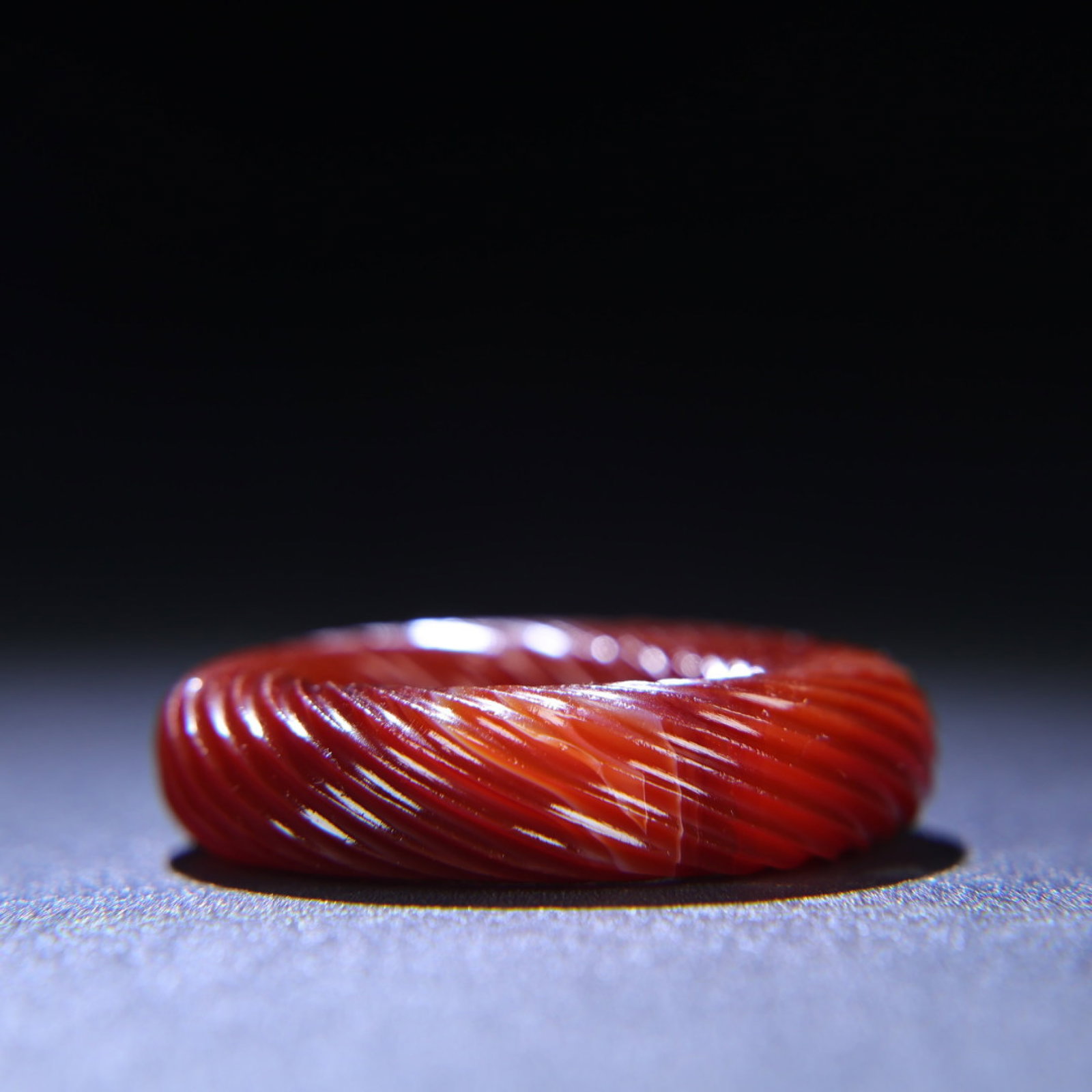 An Exquisite Agate Ring - 9
