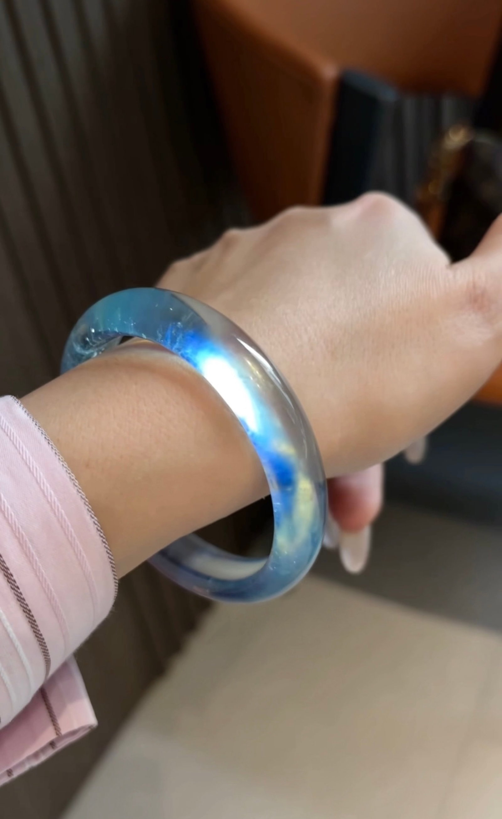 An Exquisite Aquamarine Bracelets - 9
