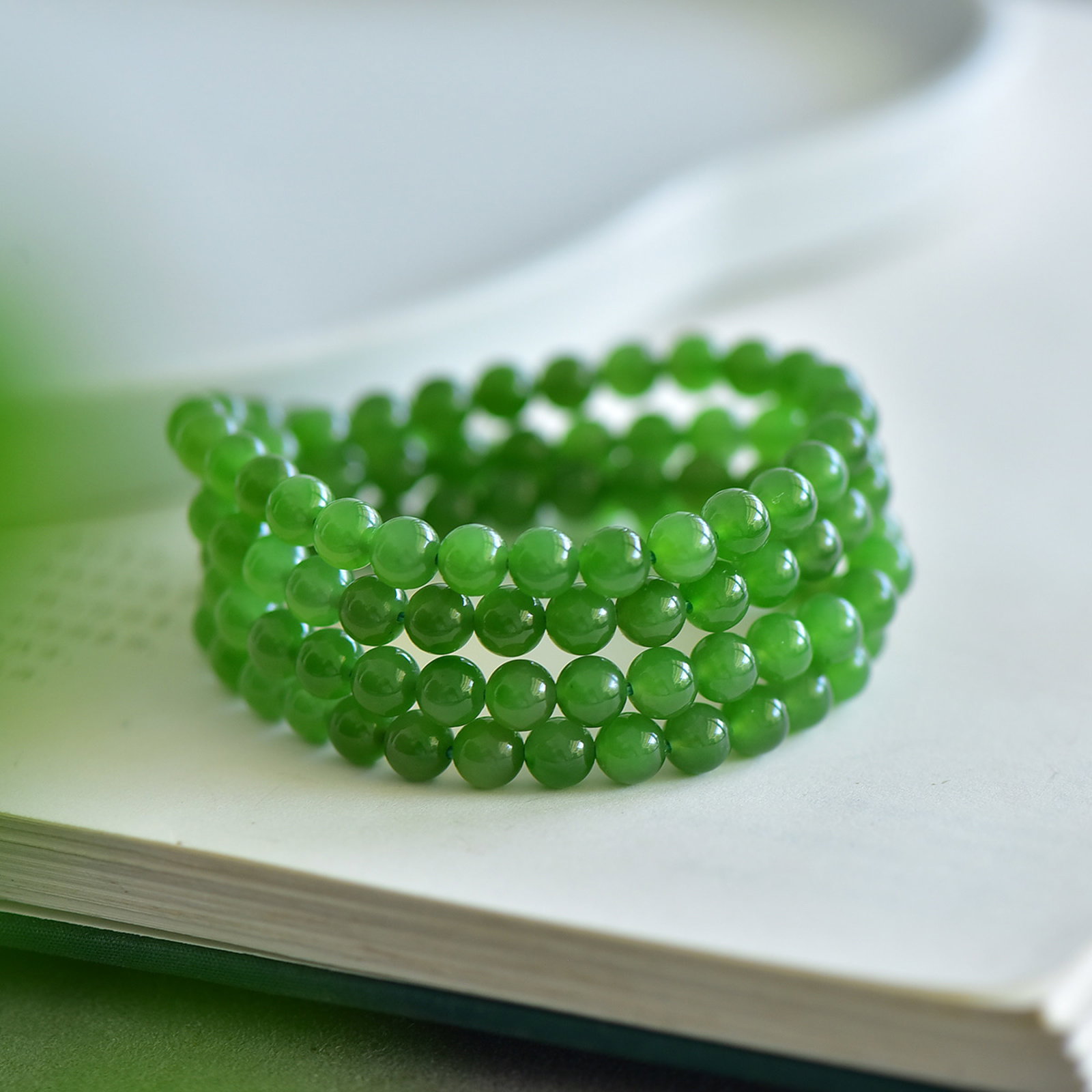 An Exquisite Jasper Bracelets - 4