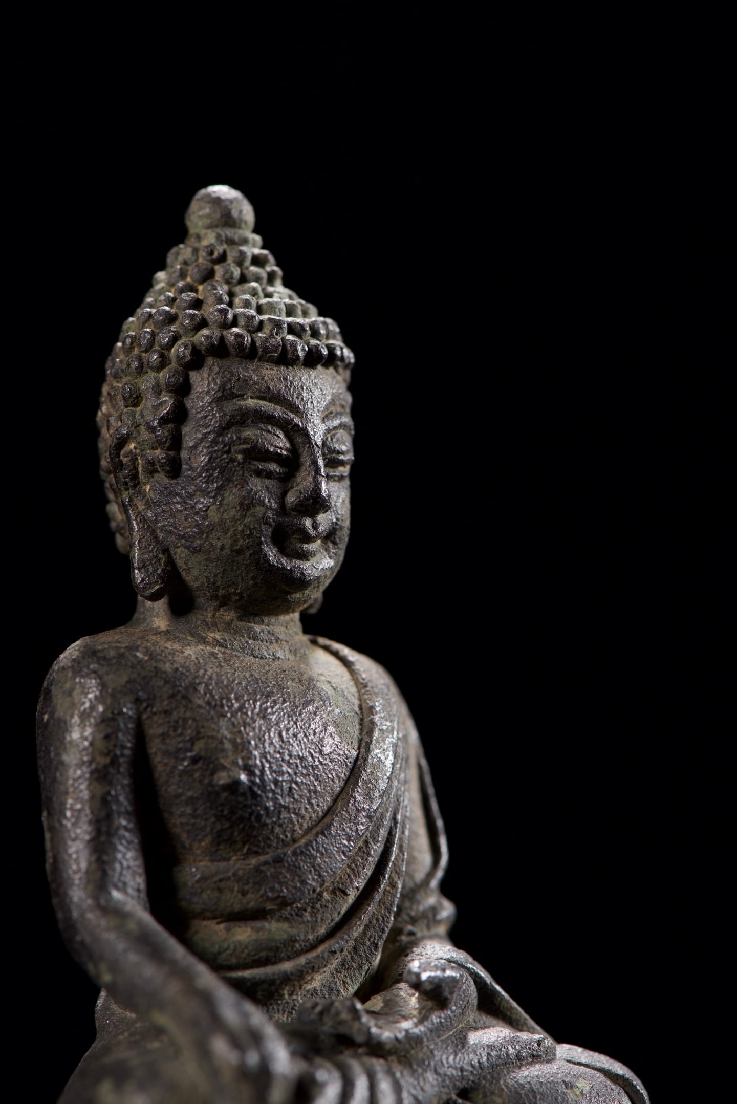 An Exquisite Copper Buddha Statue - 5