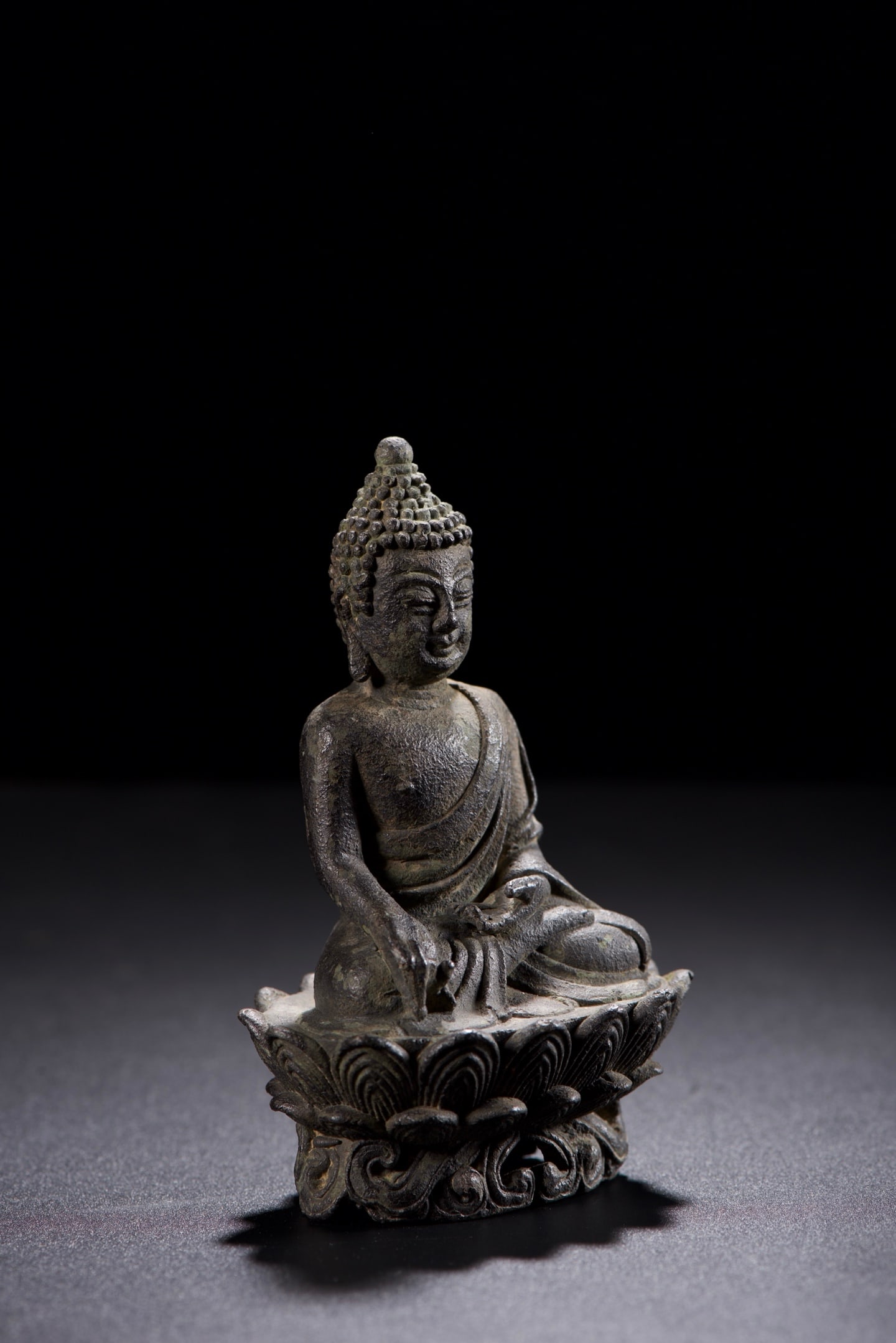An Exquisite Copper Buddha Statue - 6