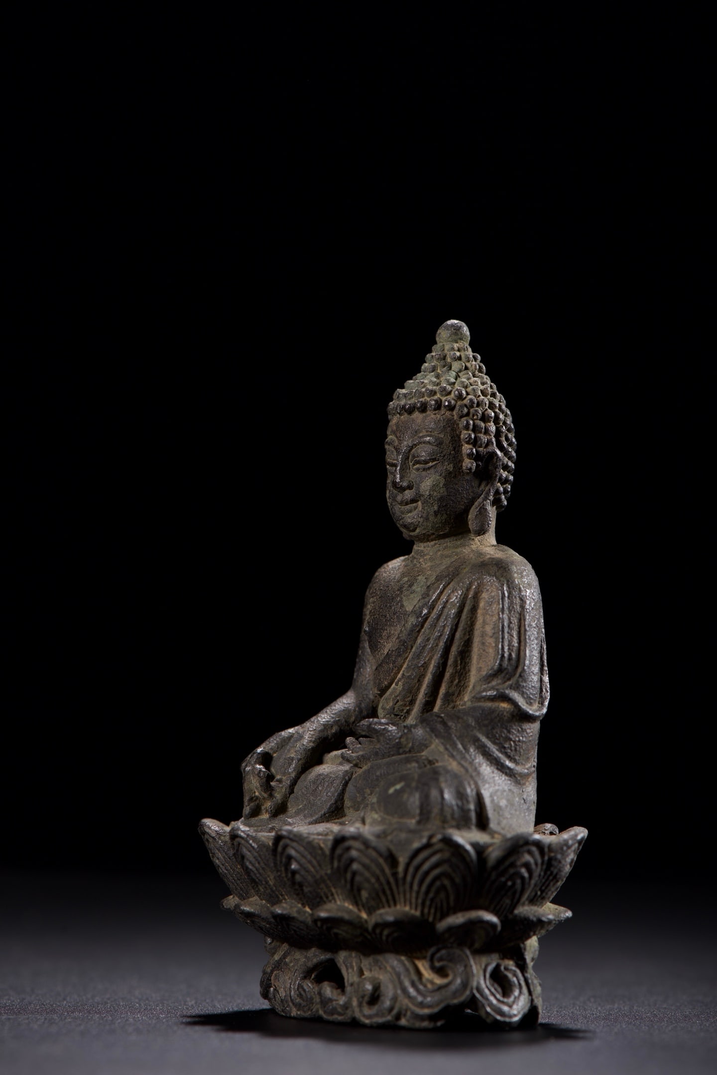 An Exquisite Copper Buddha Statue - 8