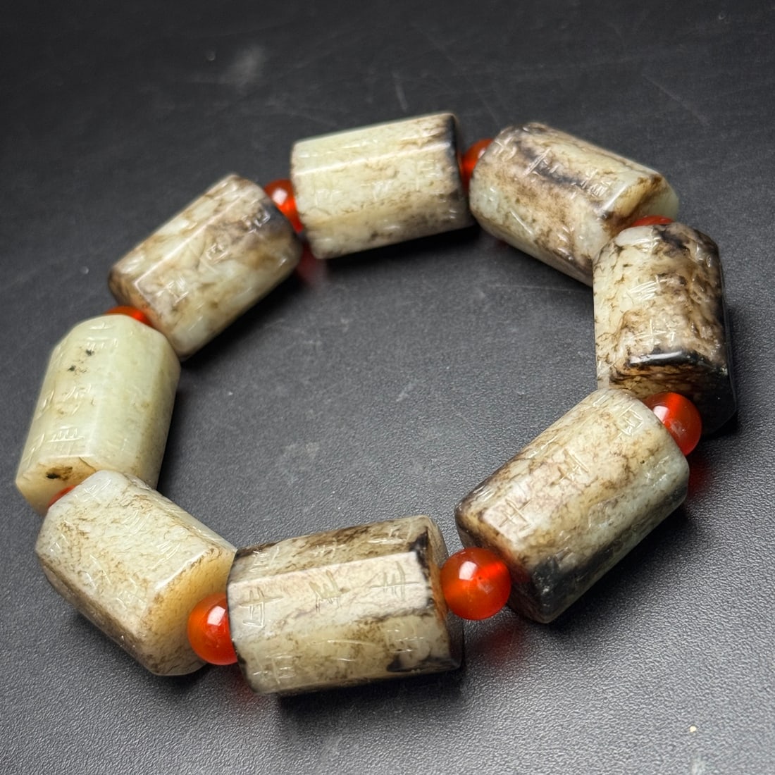 An Exquisite White Jade Bracelets - 4