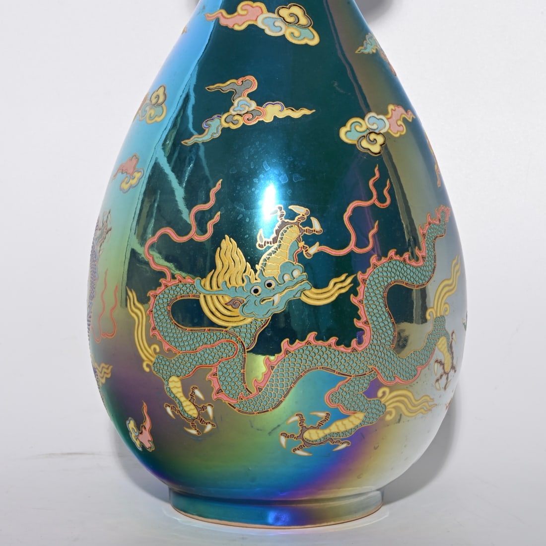 An Exquisite Ding yao Dragon Pattern Vase, - 6