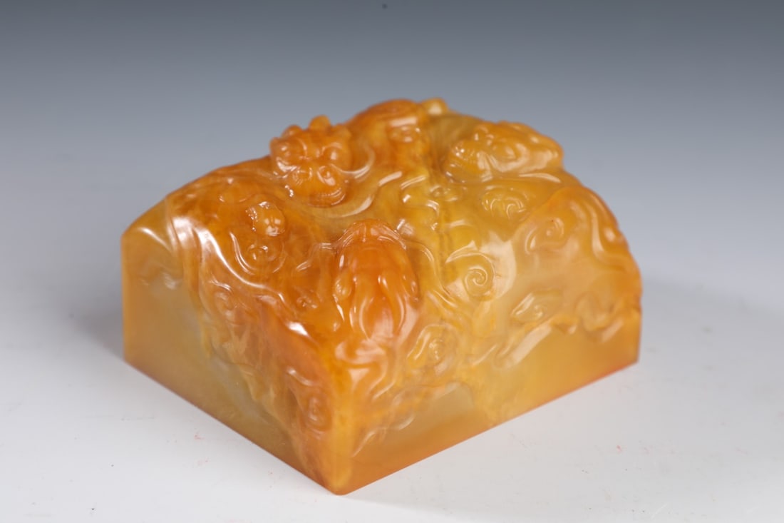 An Exquisite Tianhuang Stone Dragon Pattern Seal - 5