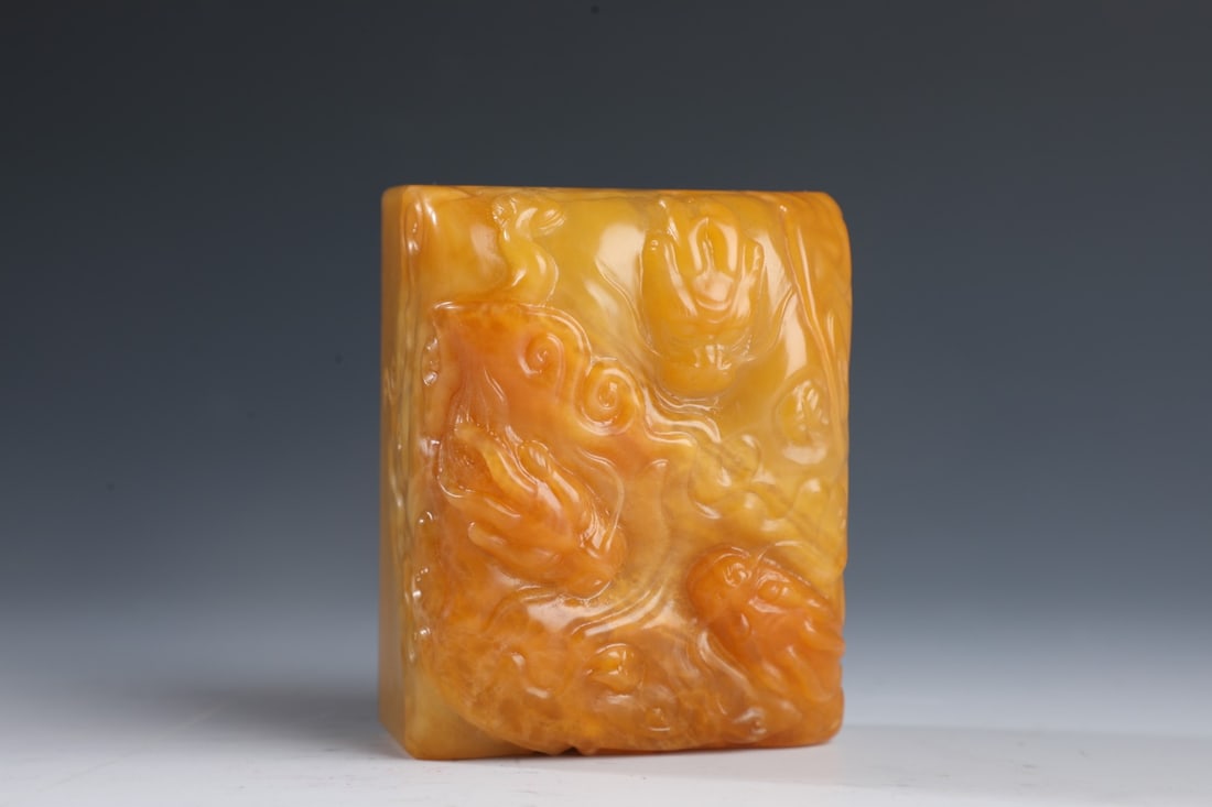 An Exquisite Tianhuang Stone Dragon Pattern Seal - 7