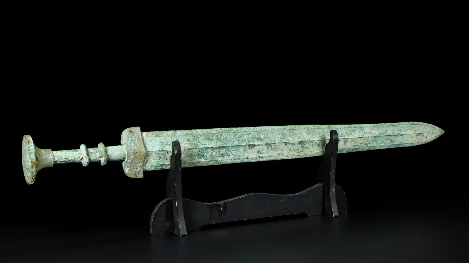 An Exquisite White Jade Sword - 5