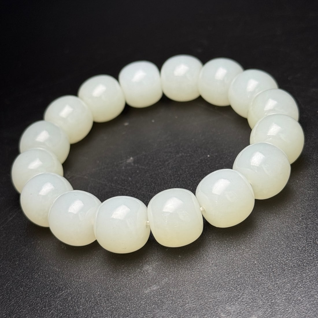 An Exquisite White Jade Bracelets - 7