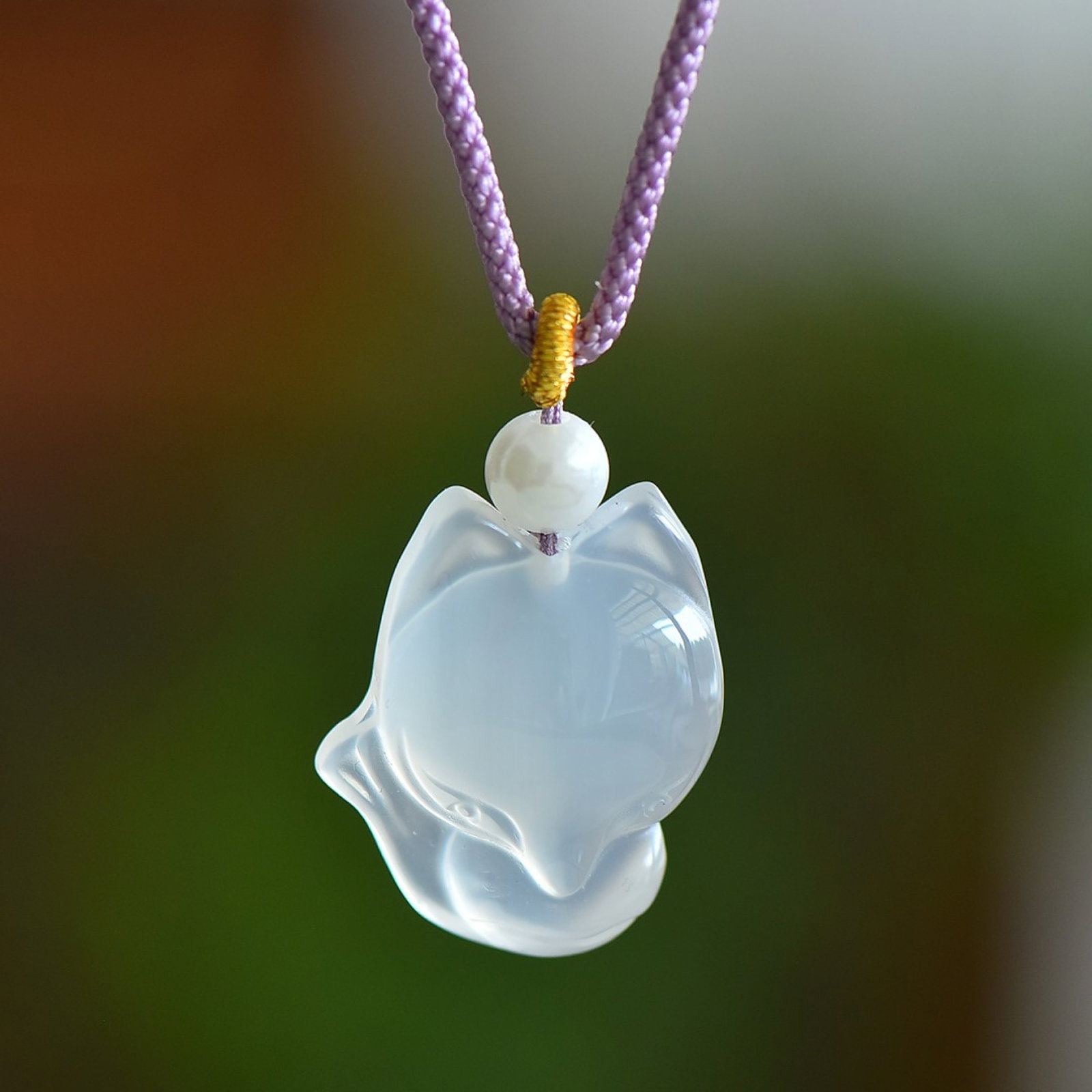 An Exquisite Fox Pendant: An Exquisite Fox Pendant,Size:20mmx23mm 【寓意】招桃花 仿小人 狐狸吊坠