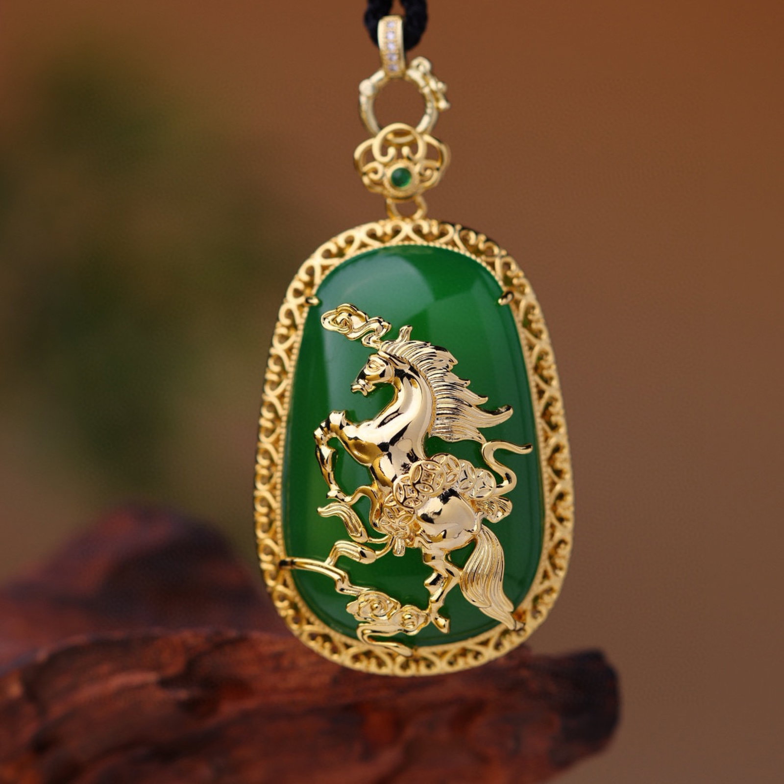 An Exquisite Horse Pattern Pendant - 3