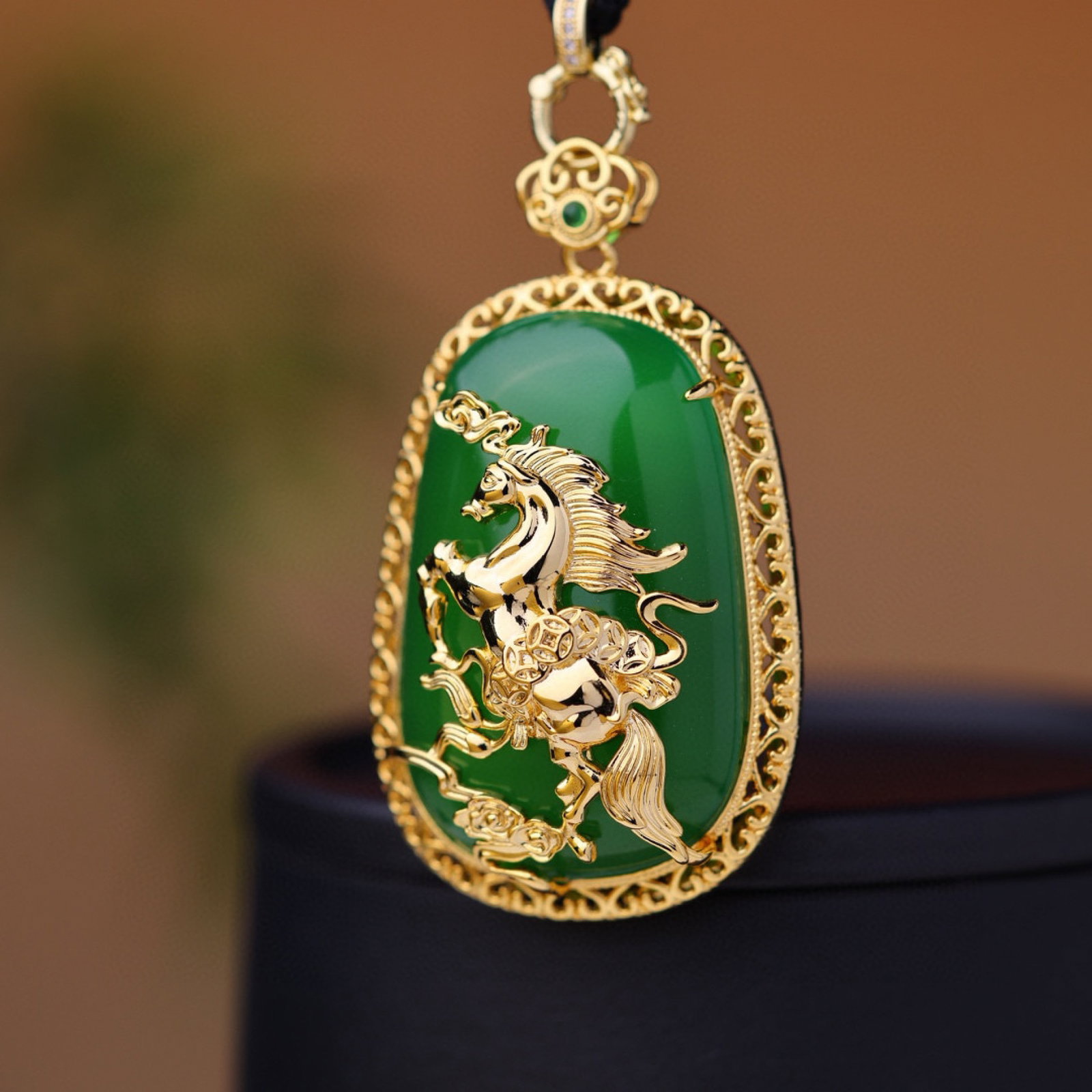 An Exquisite Horse Pattern Pendant - 4