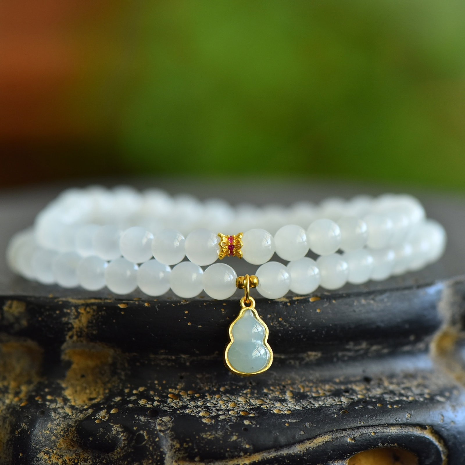 An Exquisite White Jade Bracelets - 4