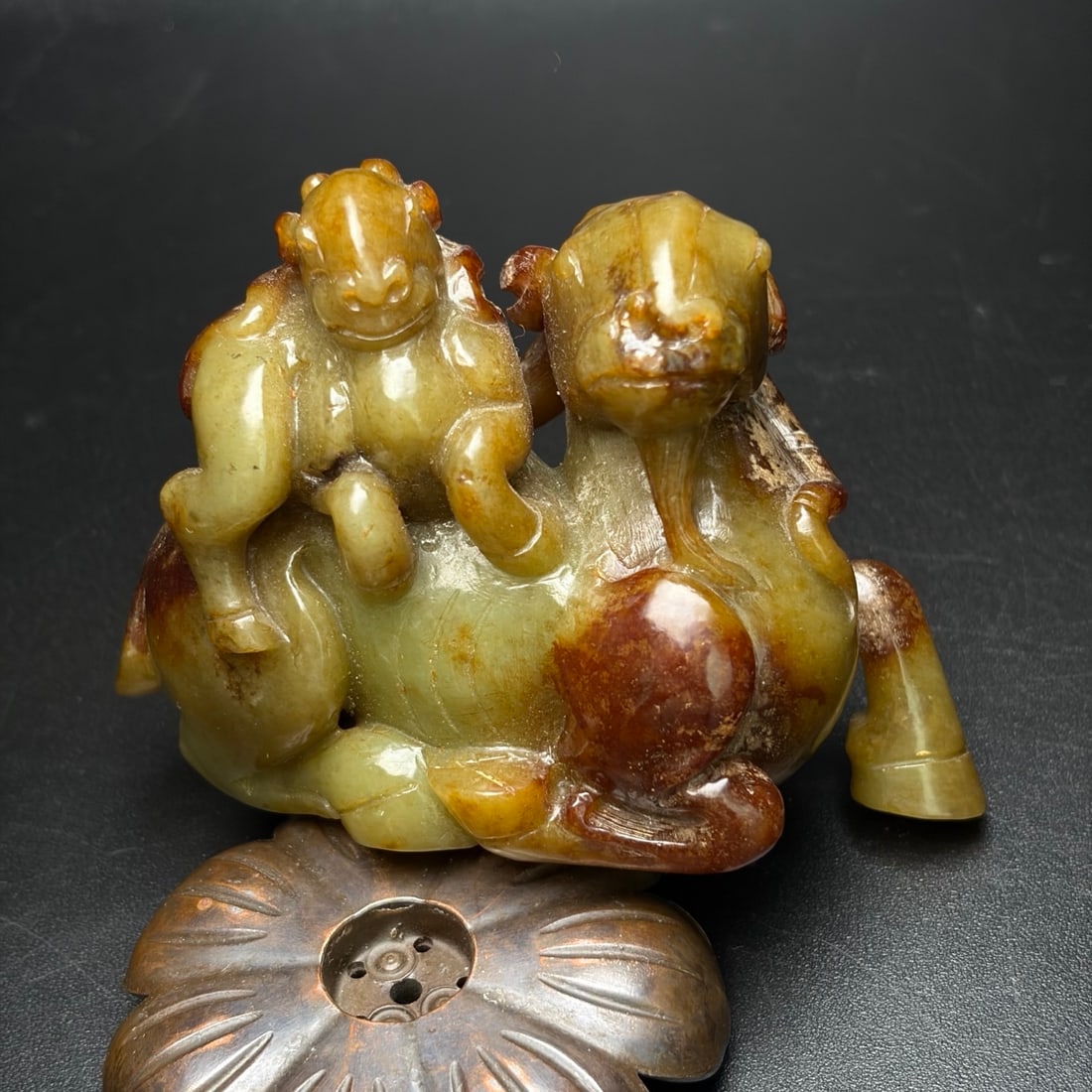 An Exquisite White Jade Sheep Ornament
