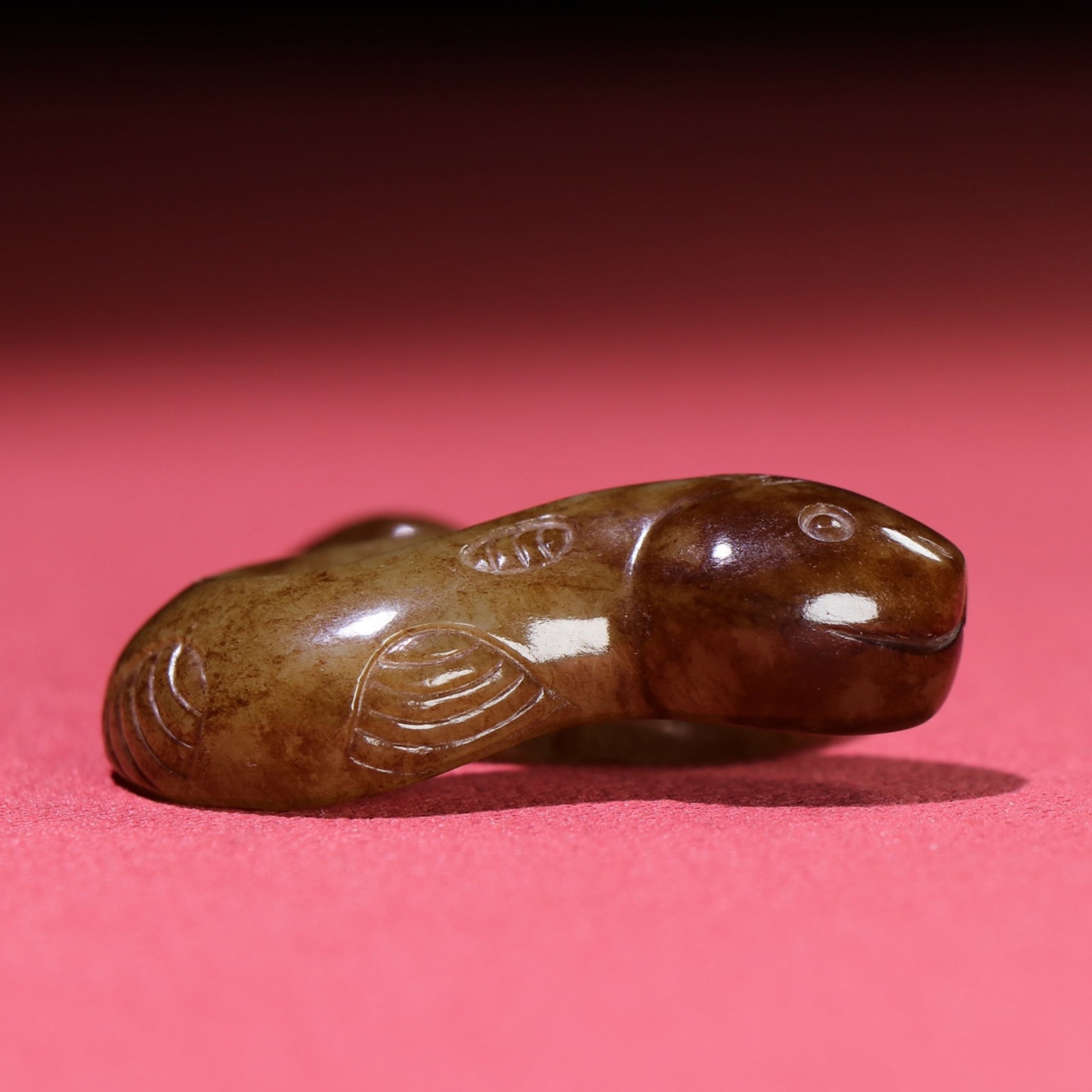 White Jade Snake Pendant - 7