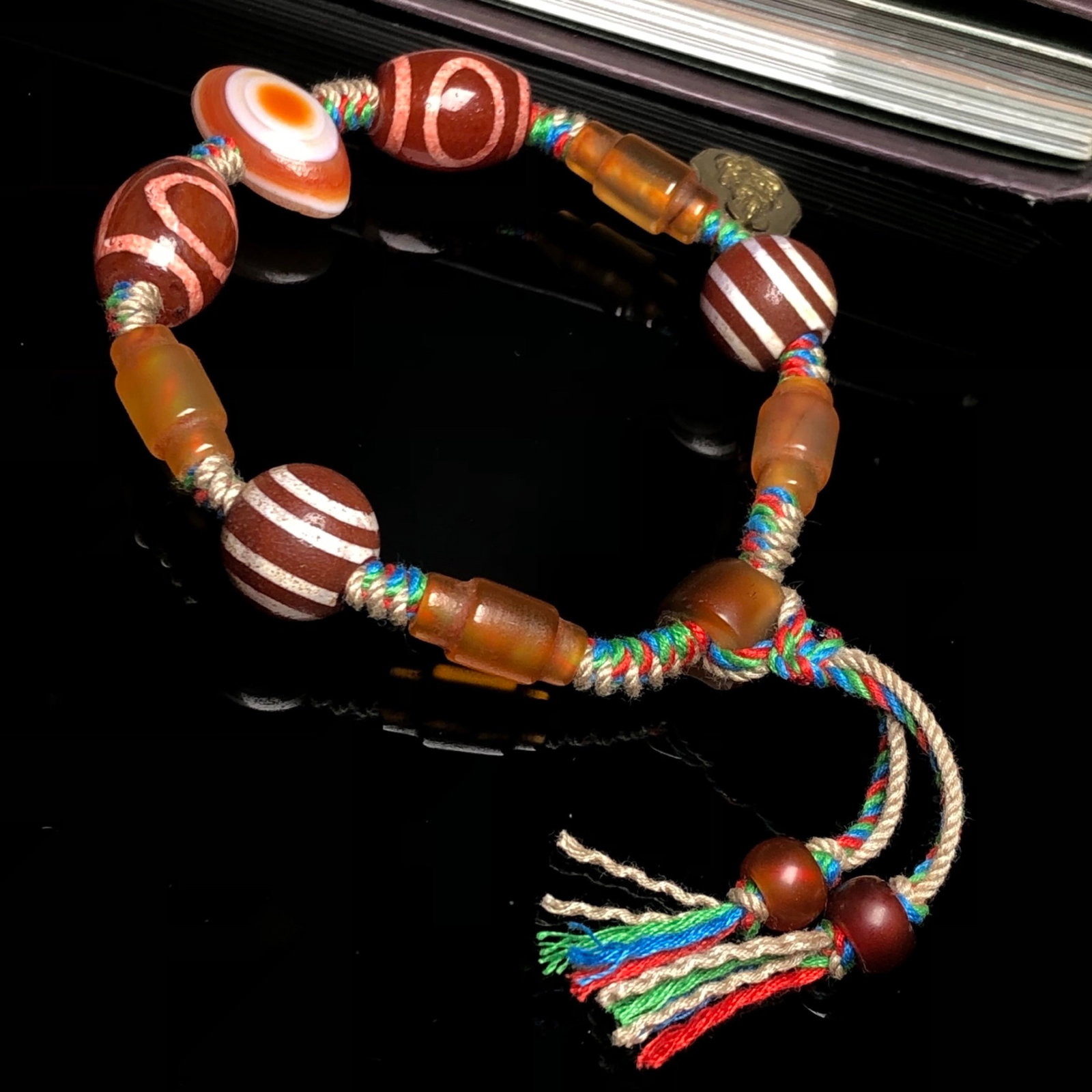 A Precious Dzi Bead Bracelets - 4