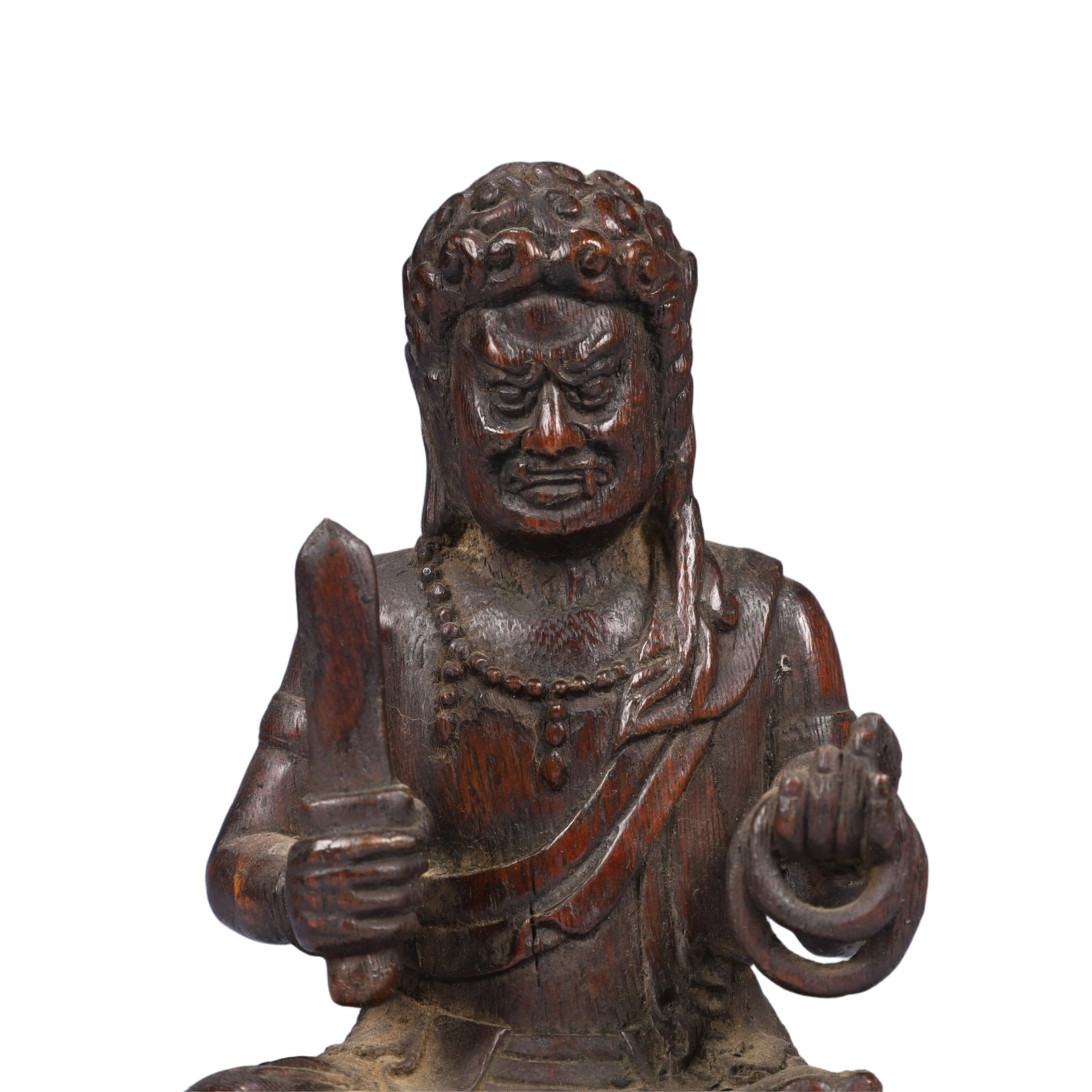 An Exquisite Redwood Buddha Statue - 2
