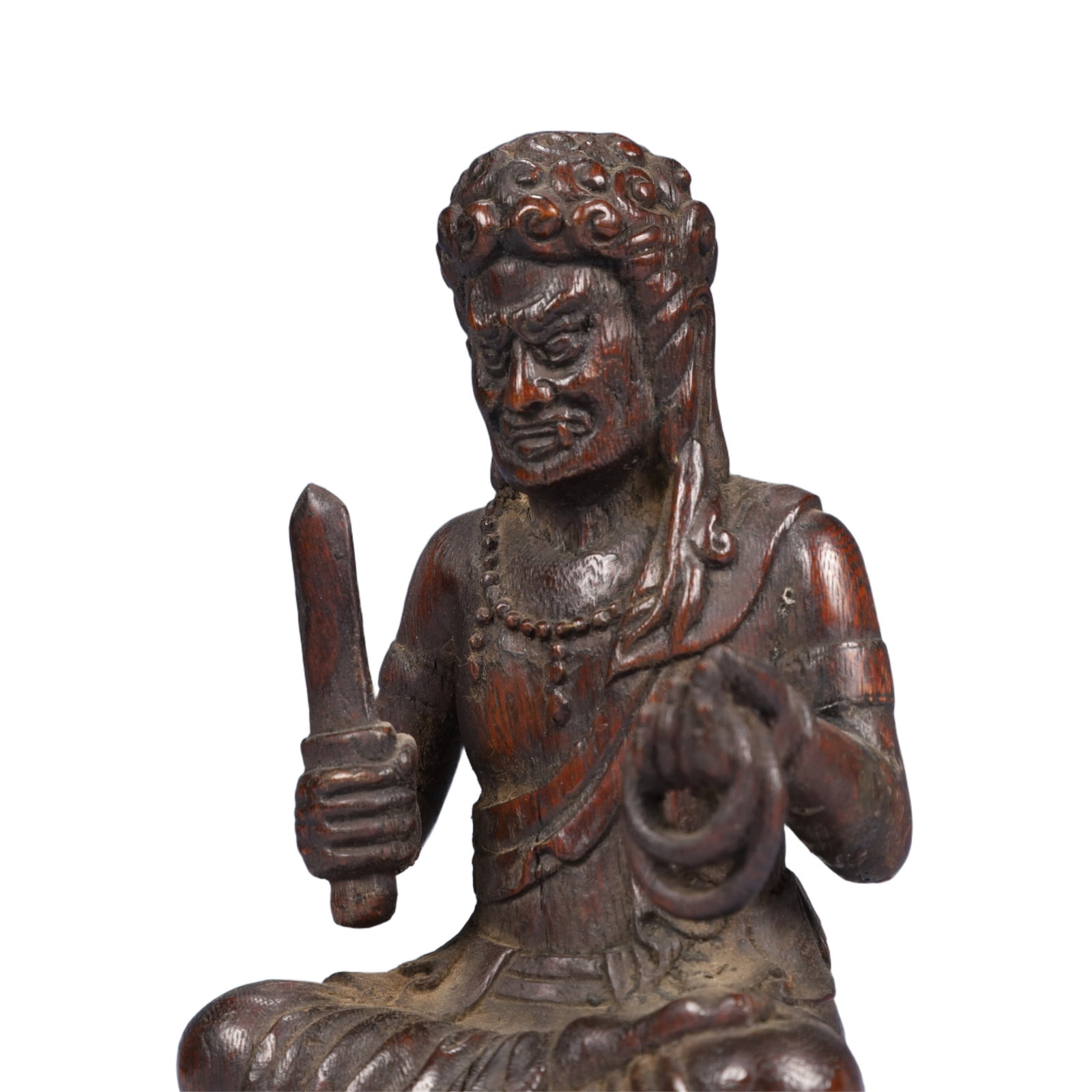 An Exquisite Redwood Buddha Statue - 5