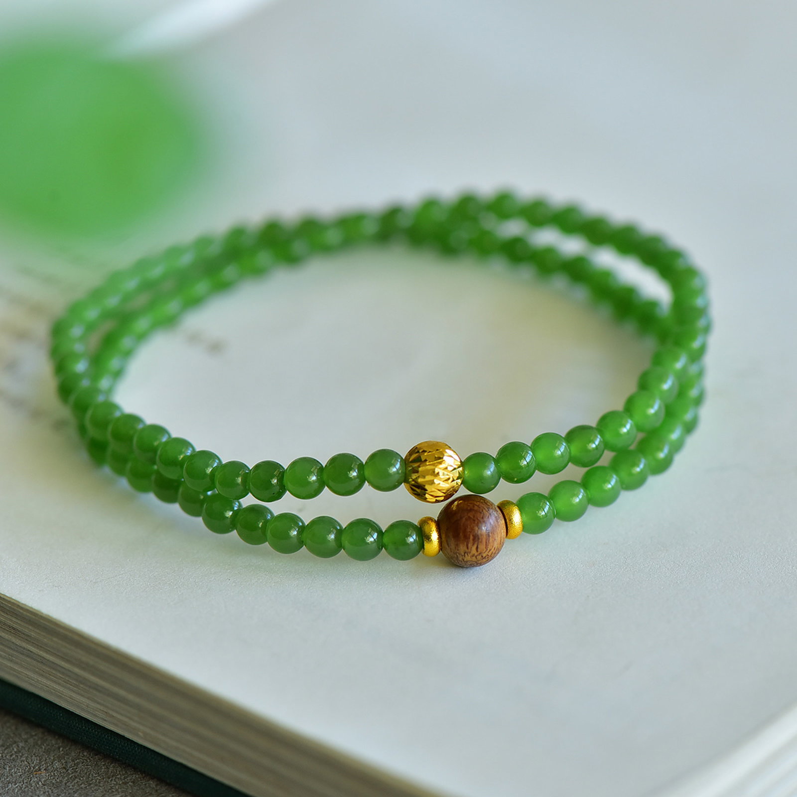 An Exquisite Jasper Bracelets - 4