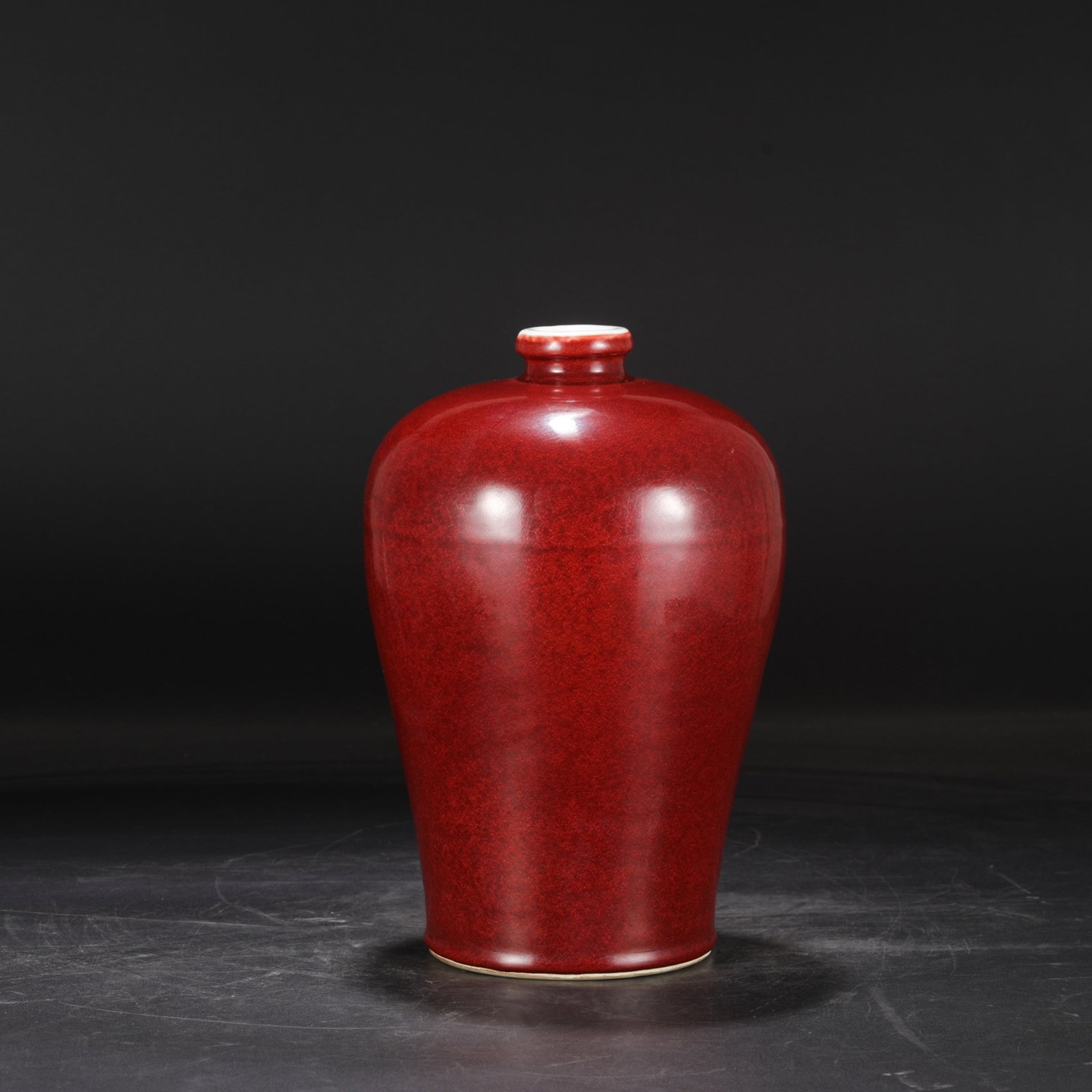 A Rare Ruby red-Glazed Vase - 2