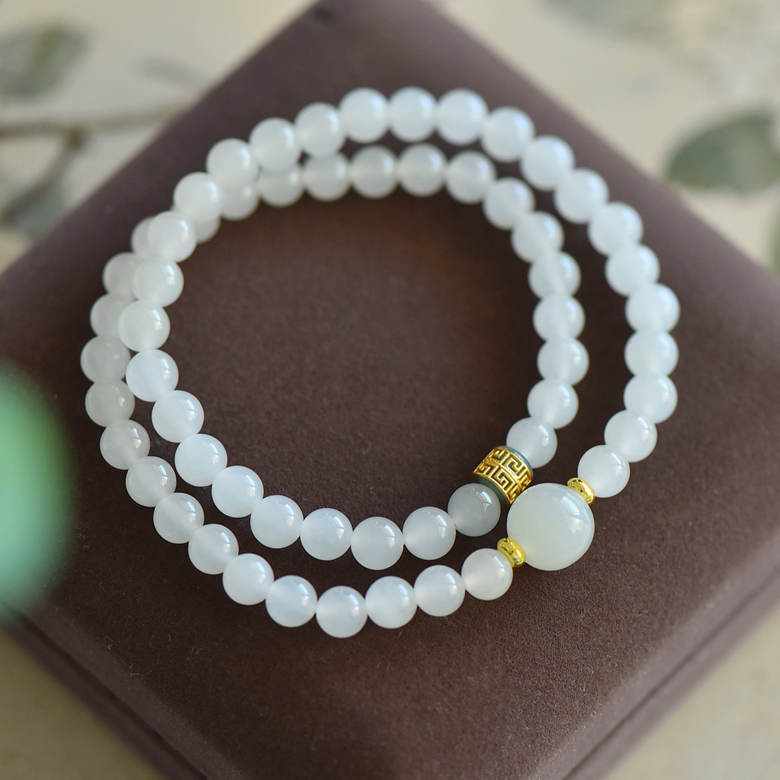 An Exquisite White Jade Bracelets - 3